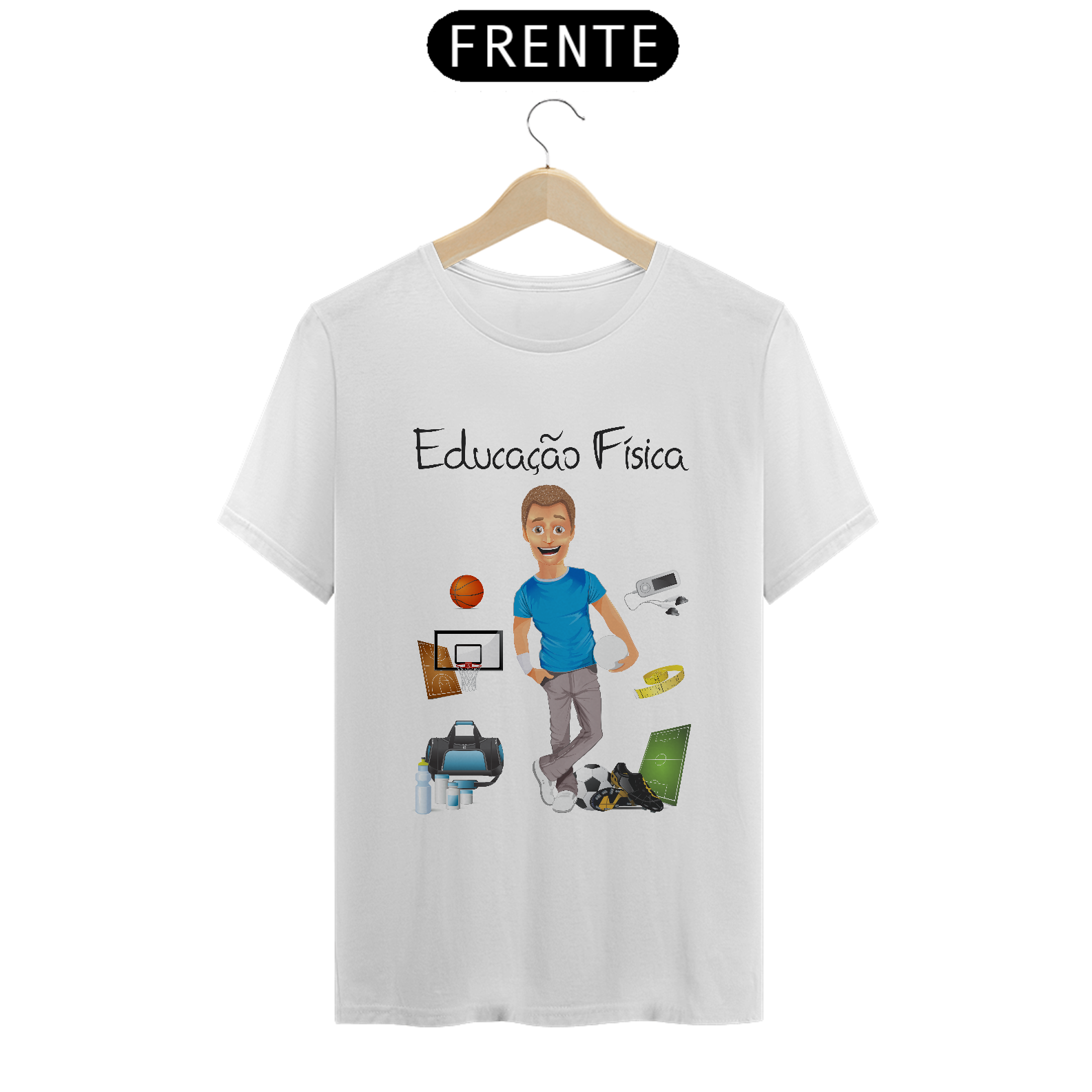 Camiseta Masc Profissões Educação Física 2