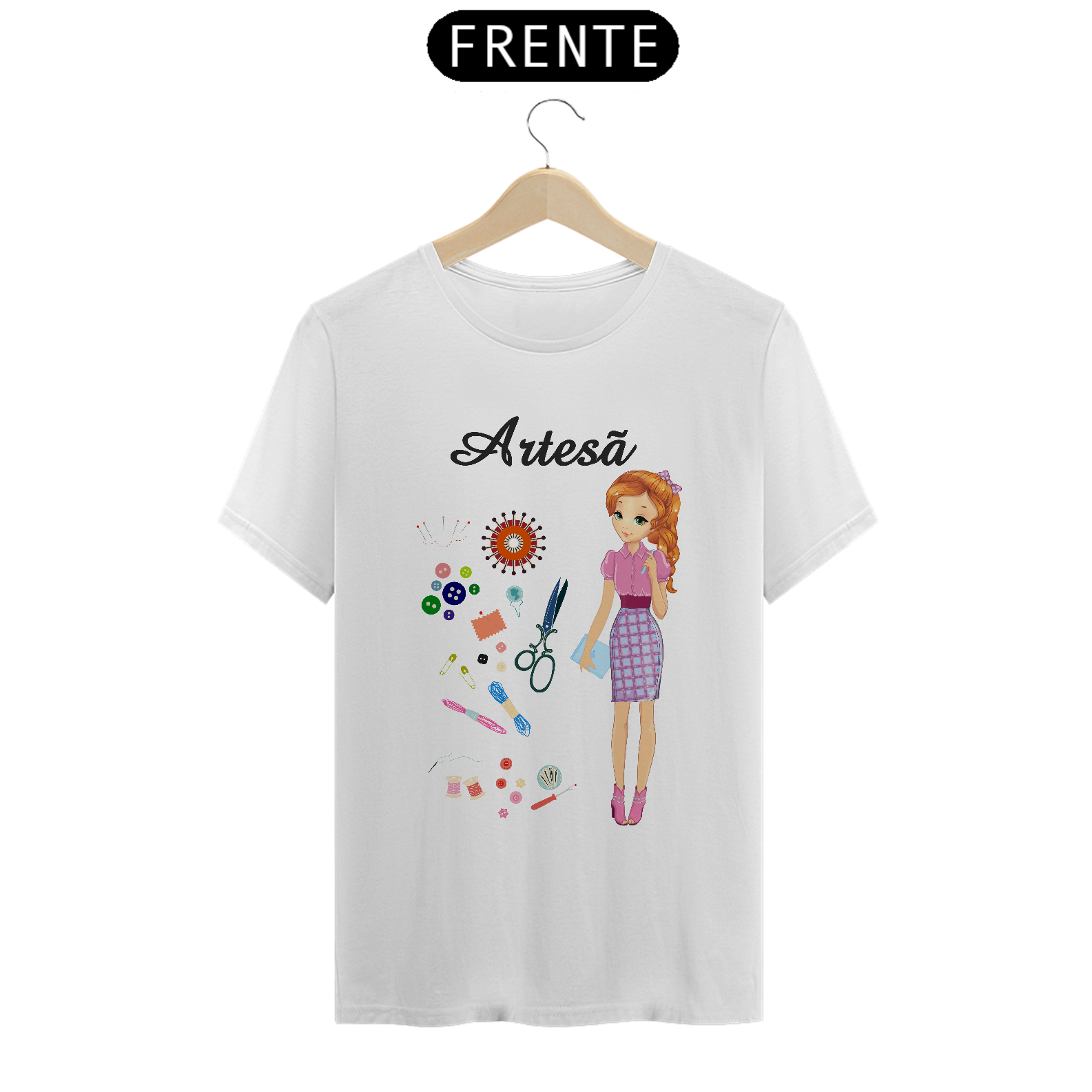 Camiseta Fem Profissões Artesã 