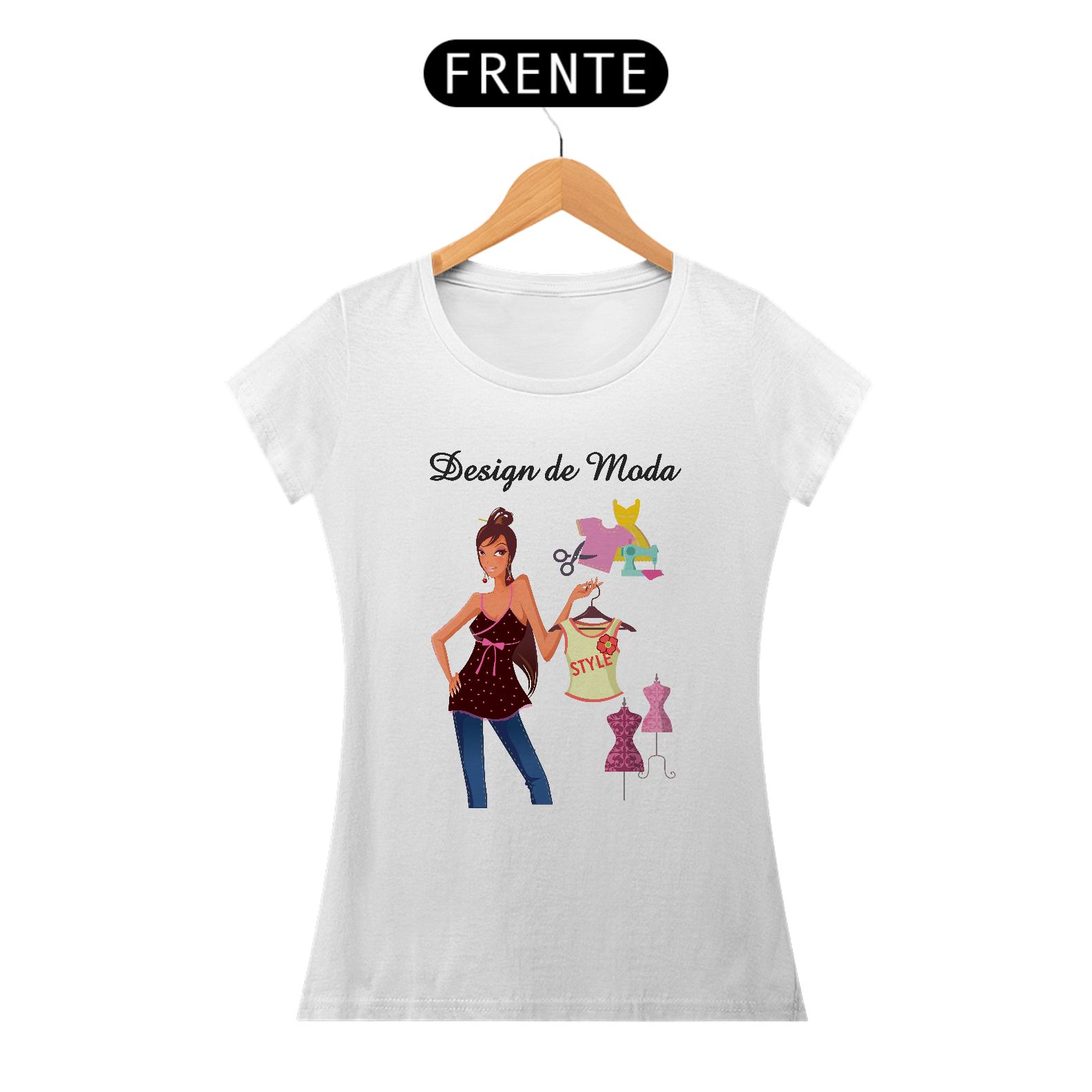 Baby Long Profissões Design de Moda