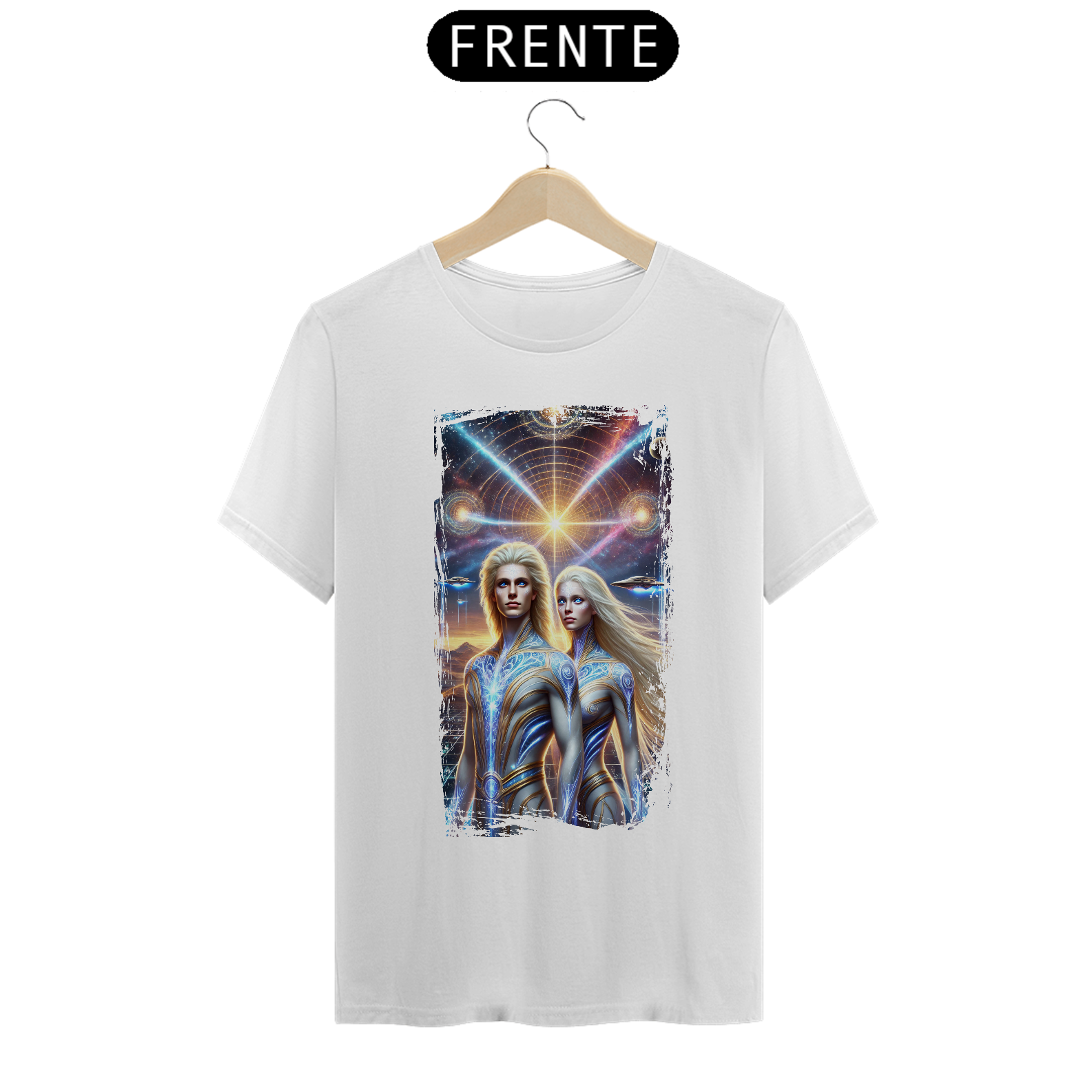 Camiseta Pleiadianos White