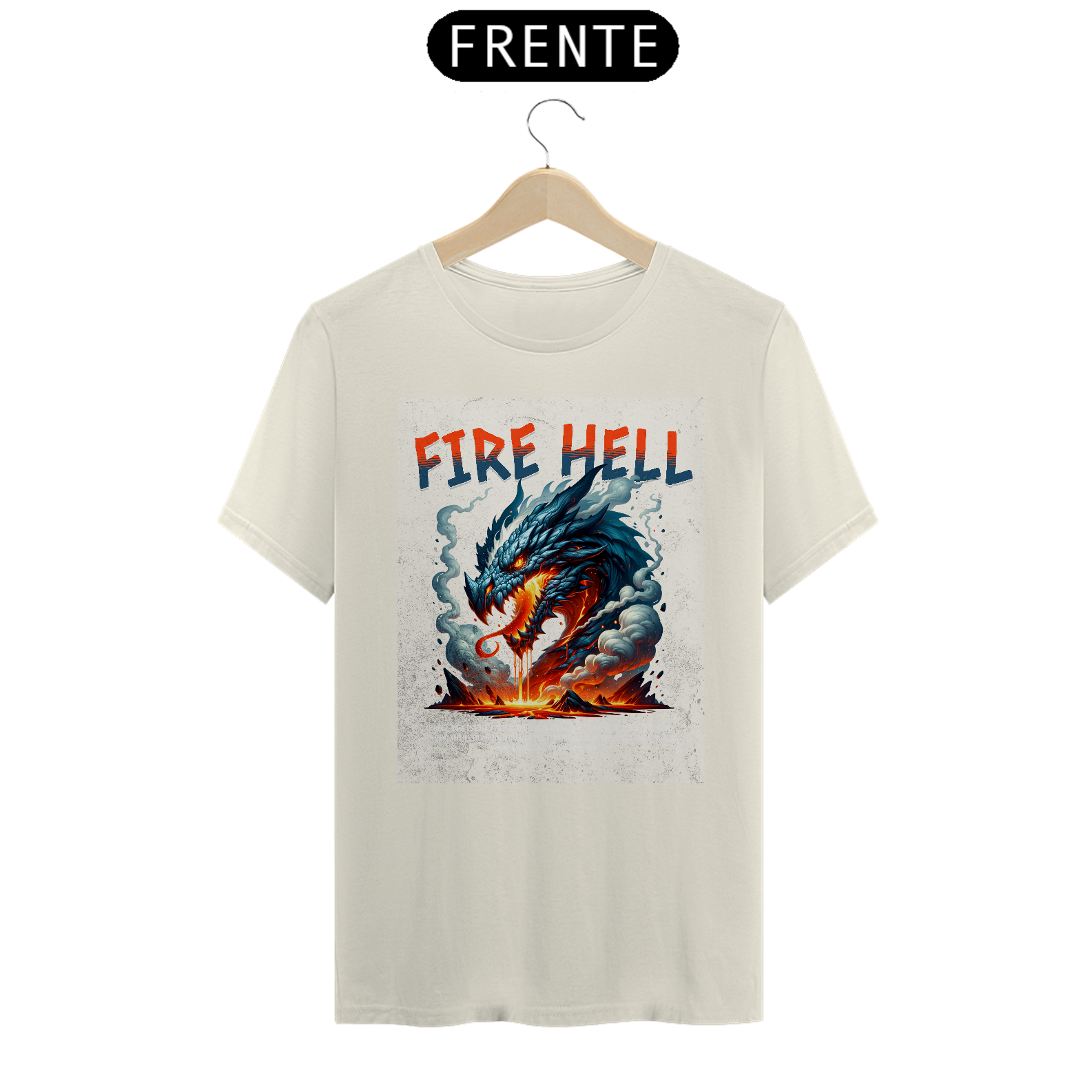 Camiseta Prime Street Wear Fire Hell