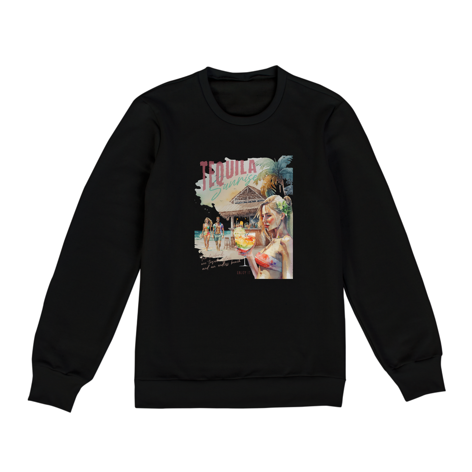 Moletom Feminino - Tequila Sunrise