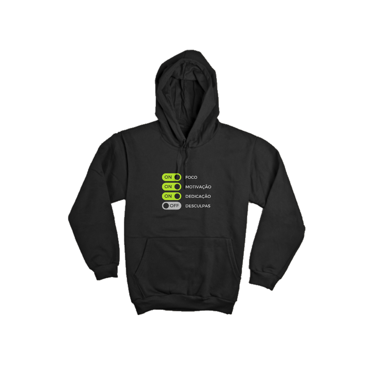 Moletom Canguru Masculino - Motivacional