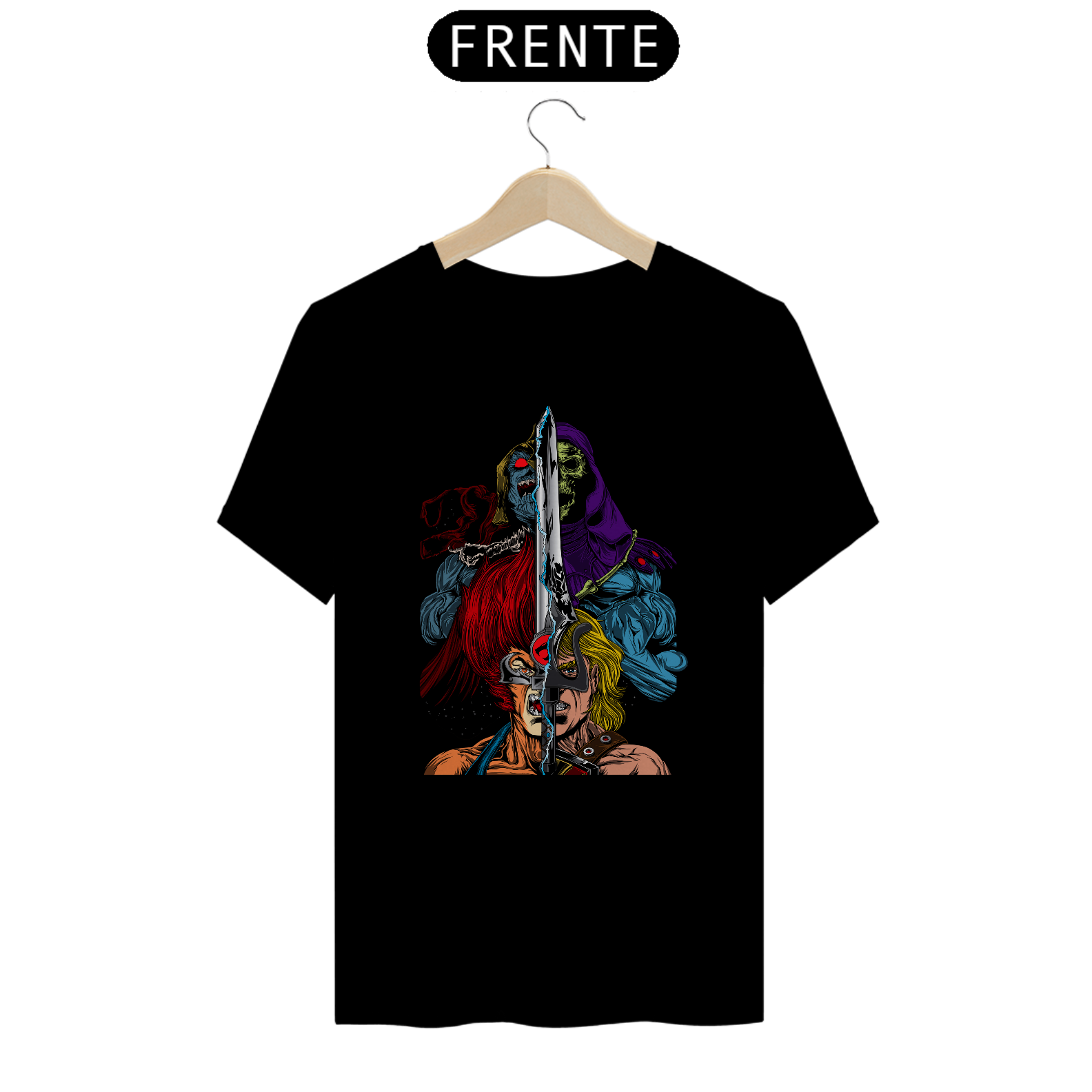 Camiseta Thunder Cats and He-Man
