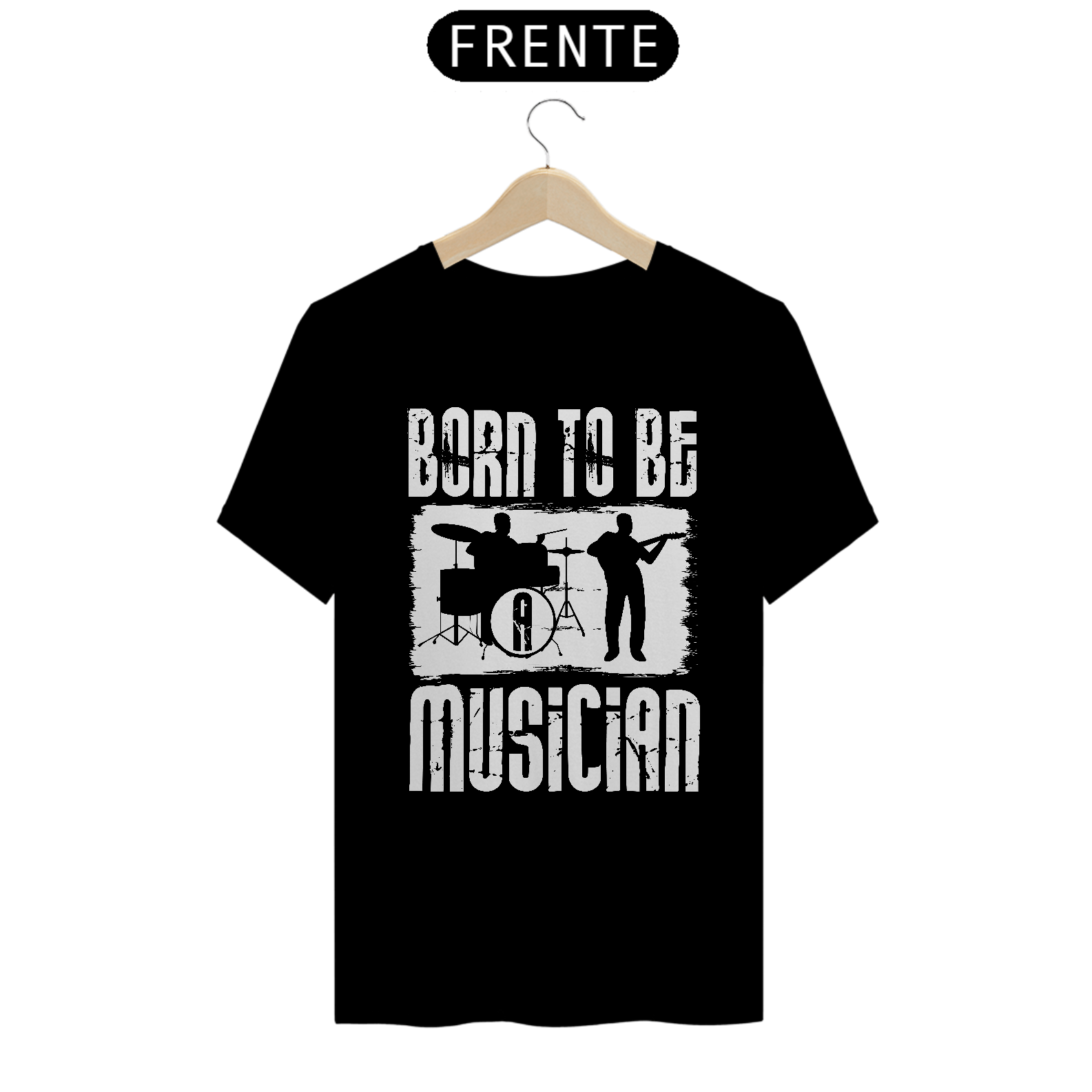 Camiseta Coleção Musical Born to be Musician 2