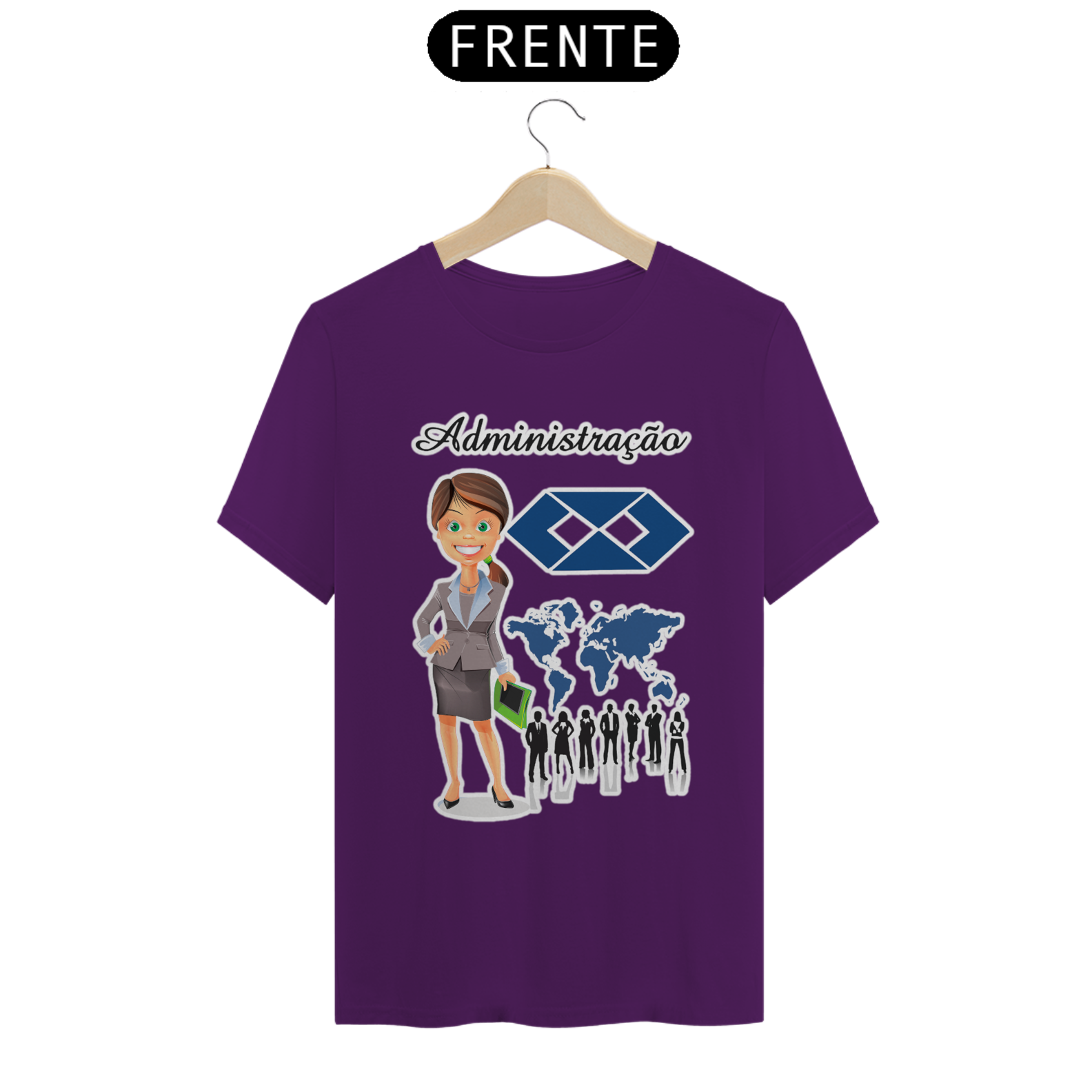 Camiseta Profissões Administração 