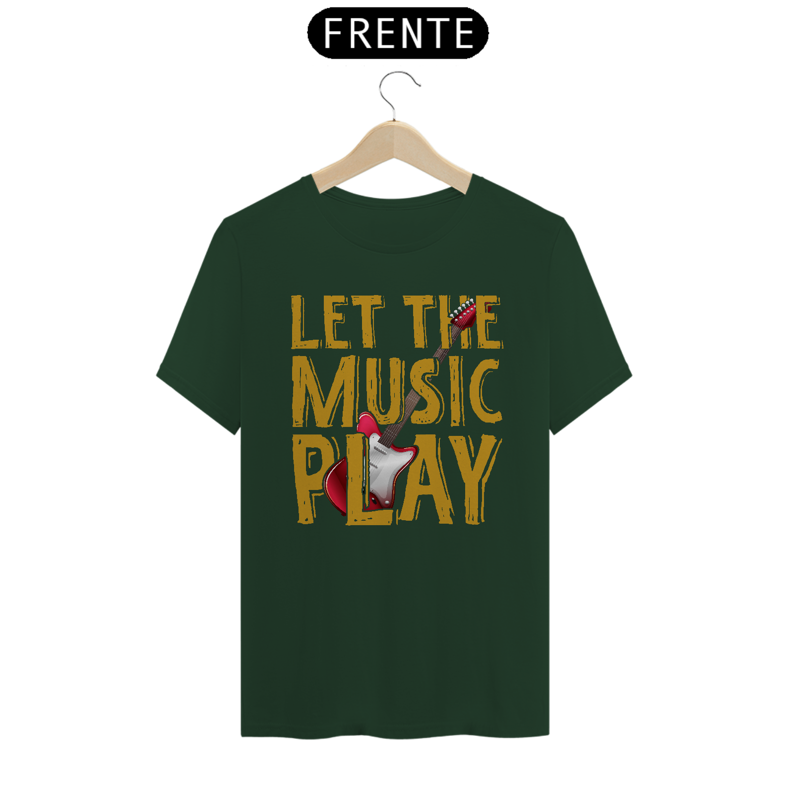 Camiseta Coleção Musical Let The Music Play