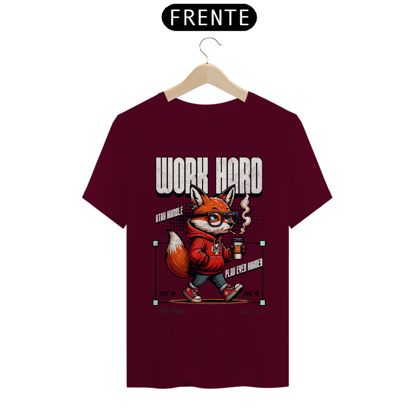 Camiseta Work Hard
