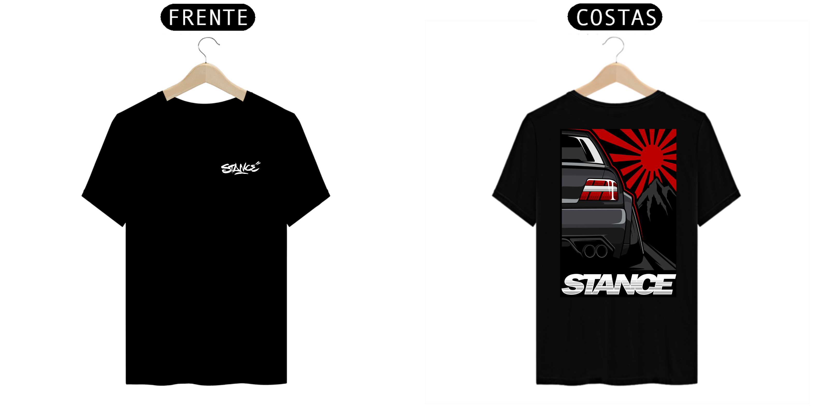 Camiseta Stance Preta