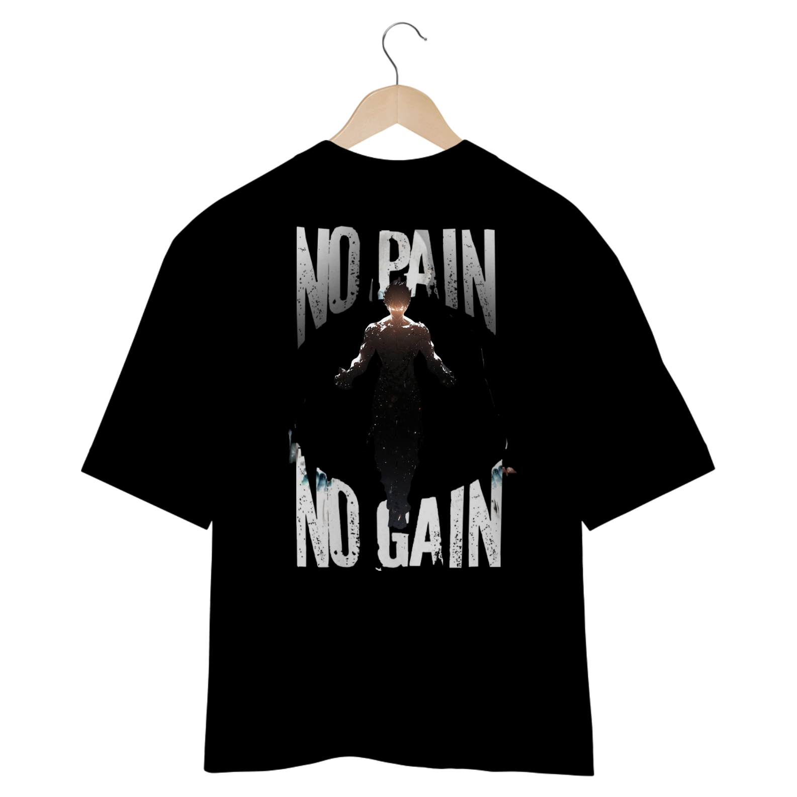 Oversized No Pain No Gain 