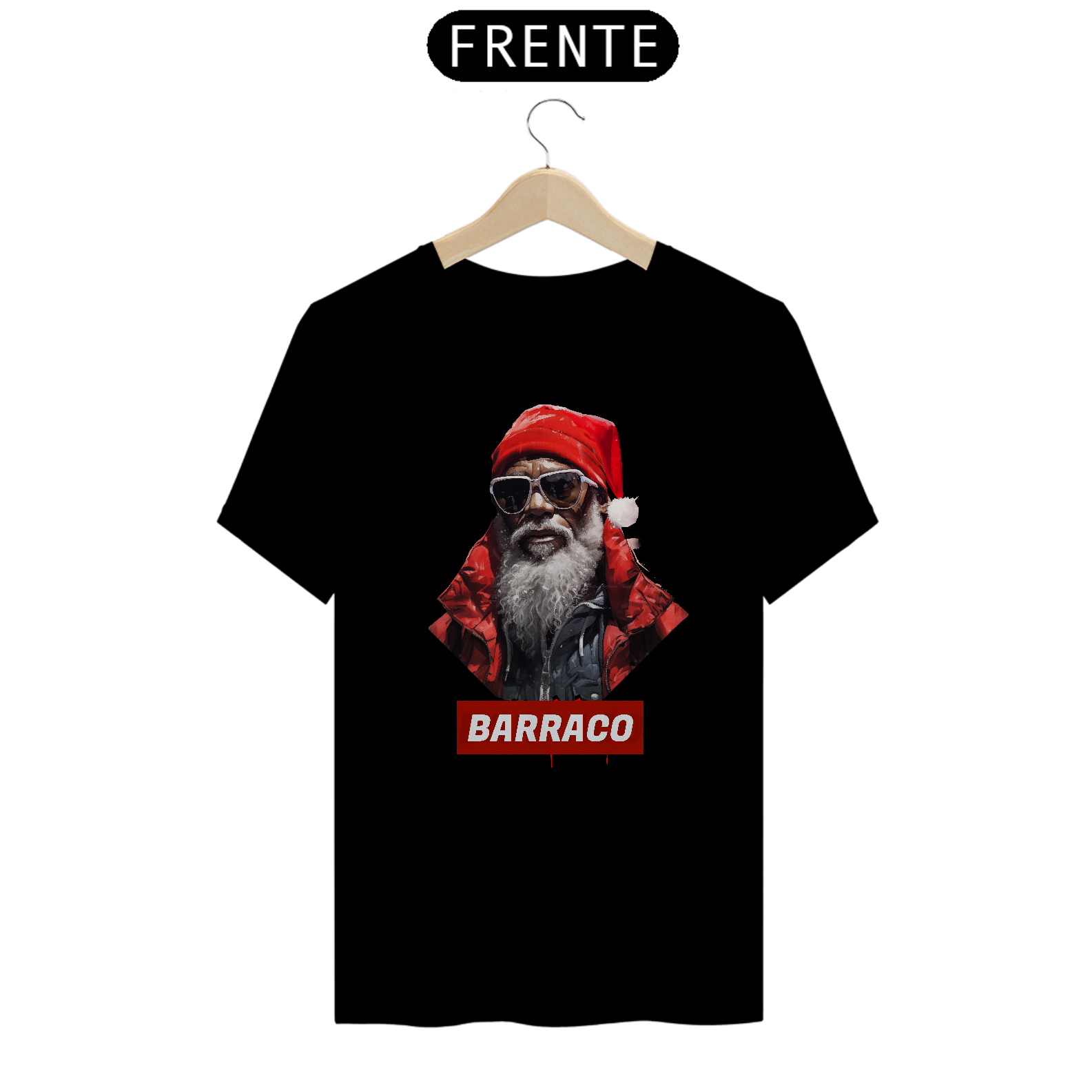 Camiseta Prime - Papai Noel Old School