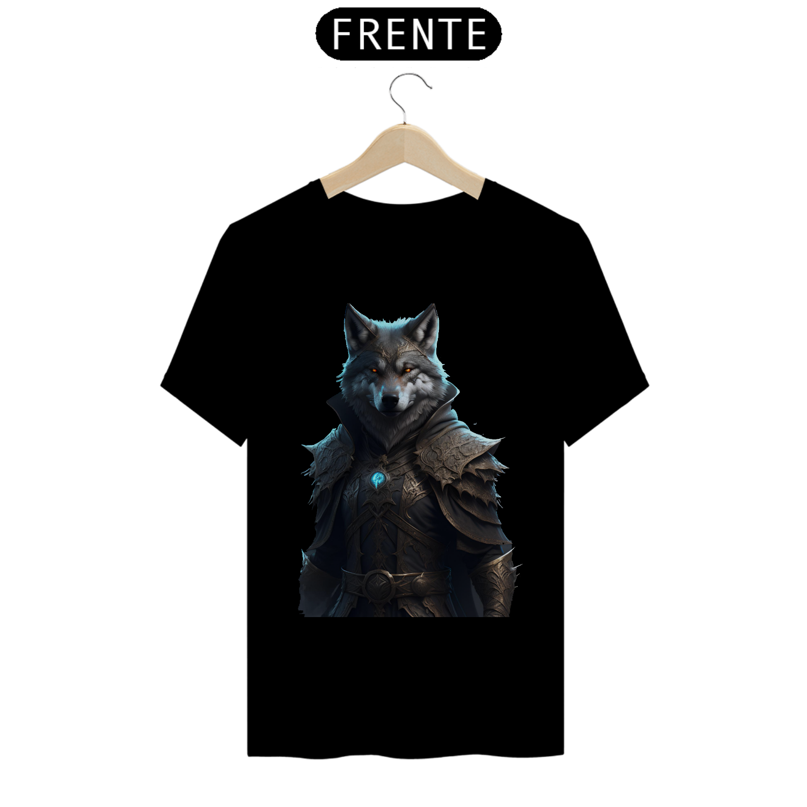 Camisa estanpa de lobo