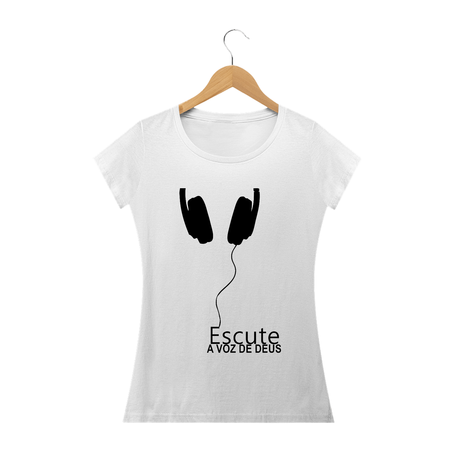 Nome do produto  Camisa Feminina Escute a Voz - Várias Cores