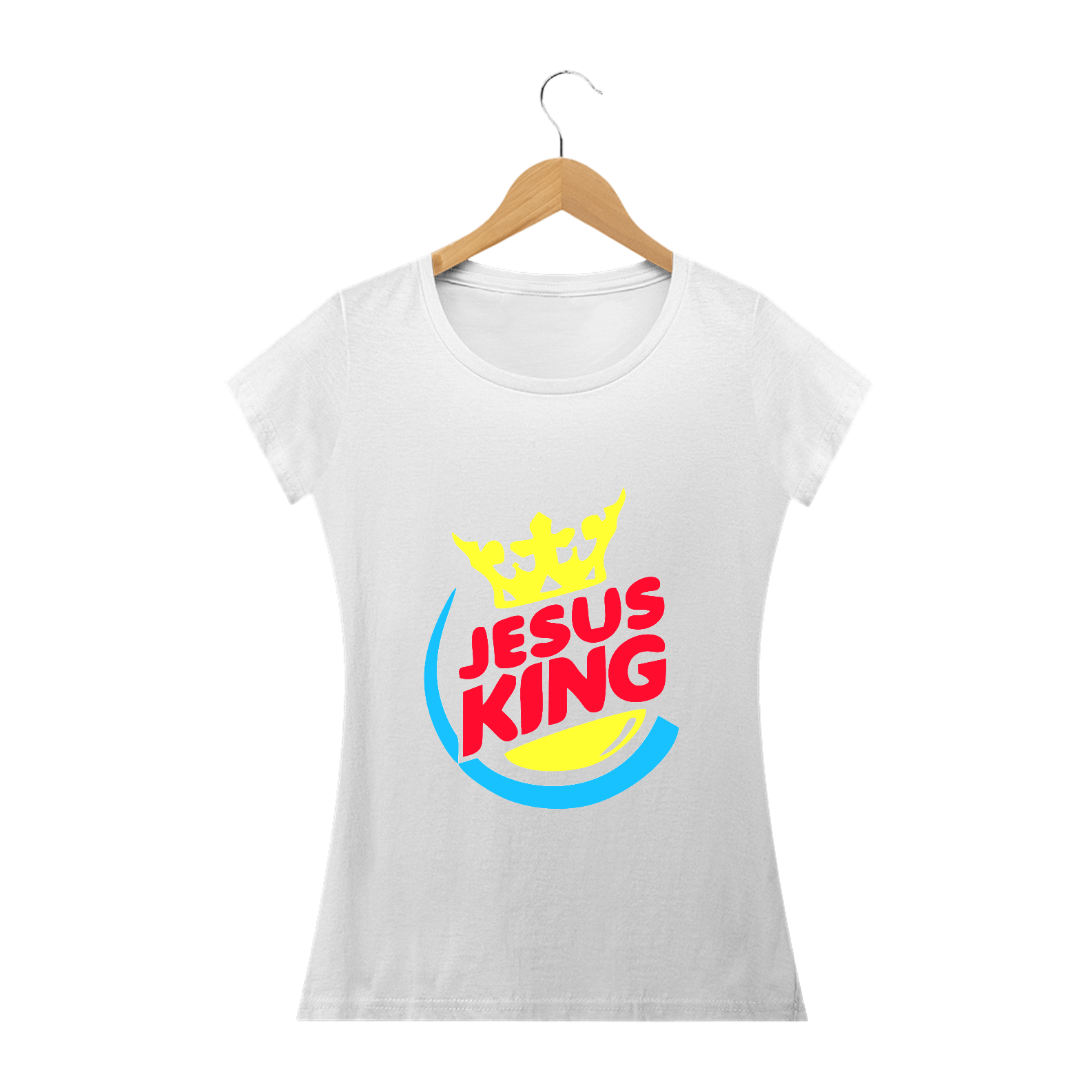 Nome do produto  Camisa Feminina Jesus King - Várias Cores