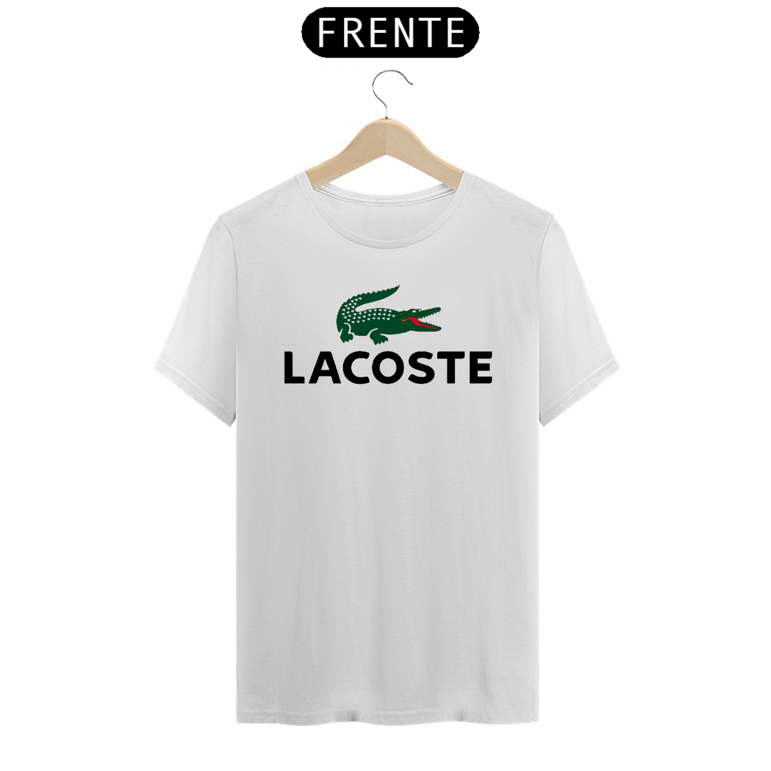 Camisa Lacoste Branco Original