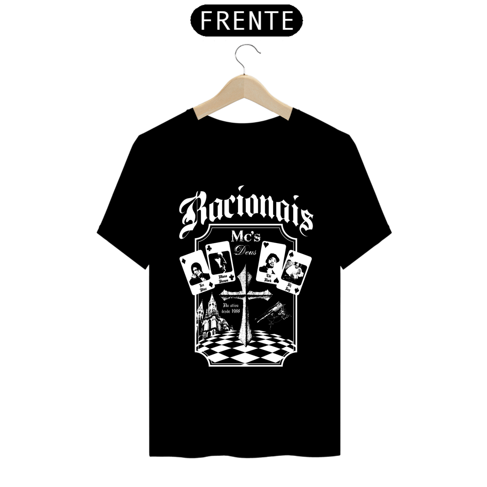 T-Shirt Racionais MC'S