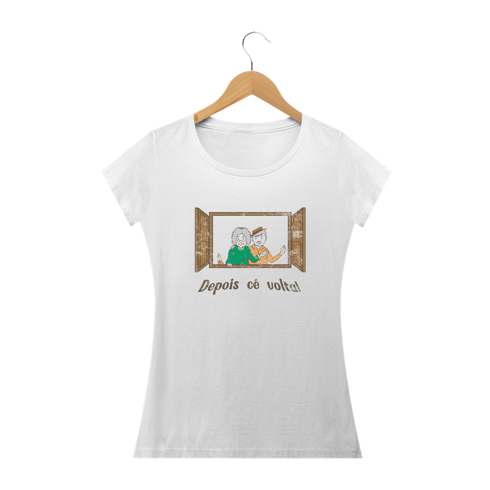DEPOIS CÊ VOLTA - CAMISETA FEMININA