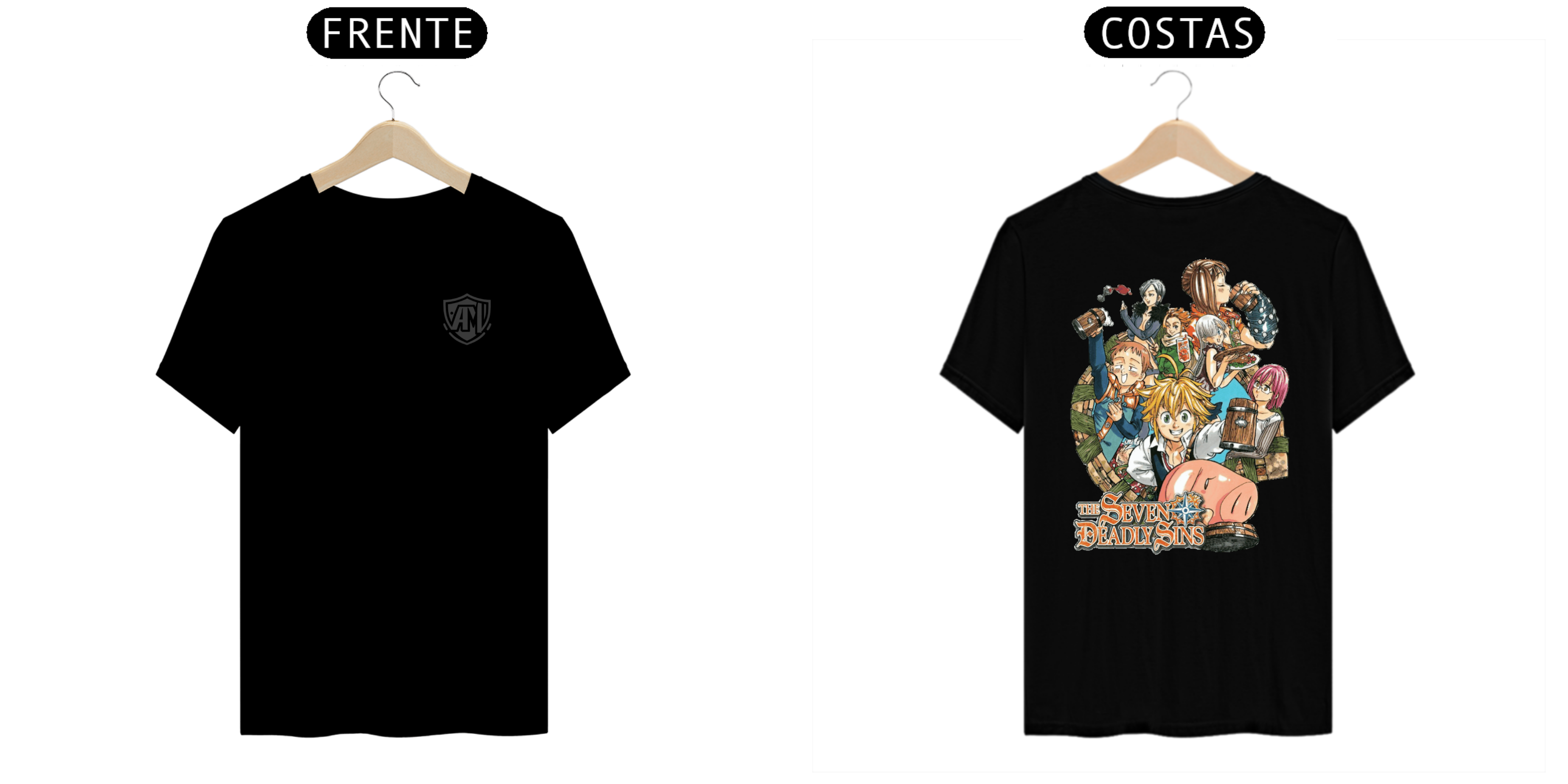 Camiseta de Nanatsu no Taizai