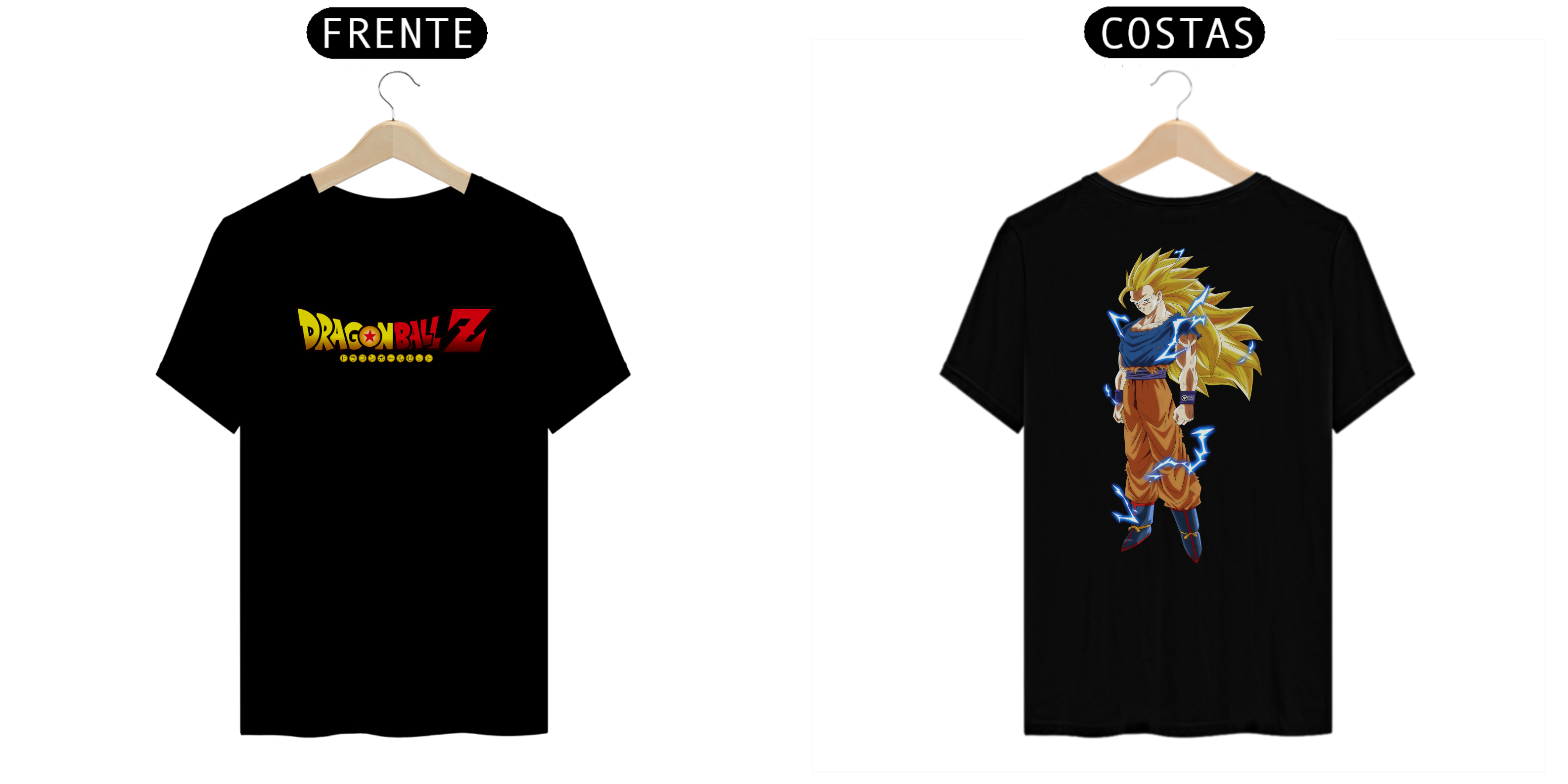 Camiseta do Goku SSJ3