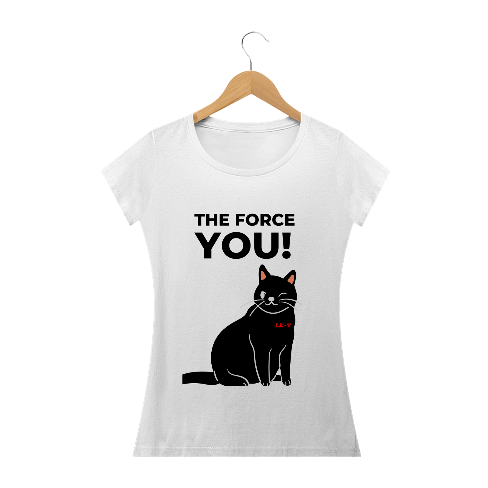 Gata do poder -LK7  camisa feminina 