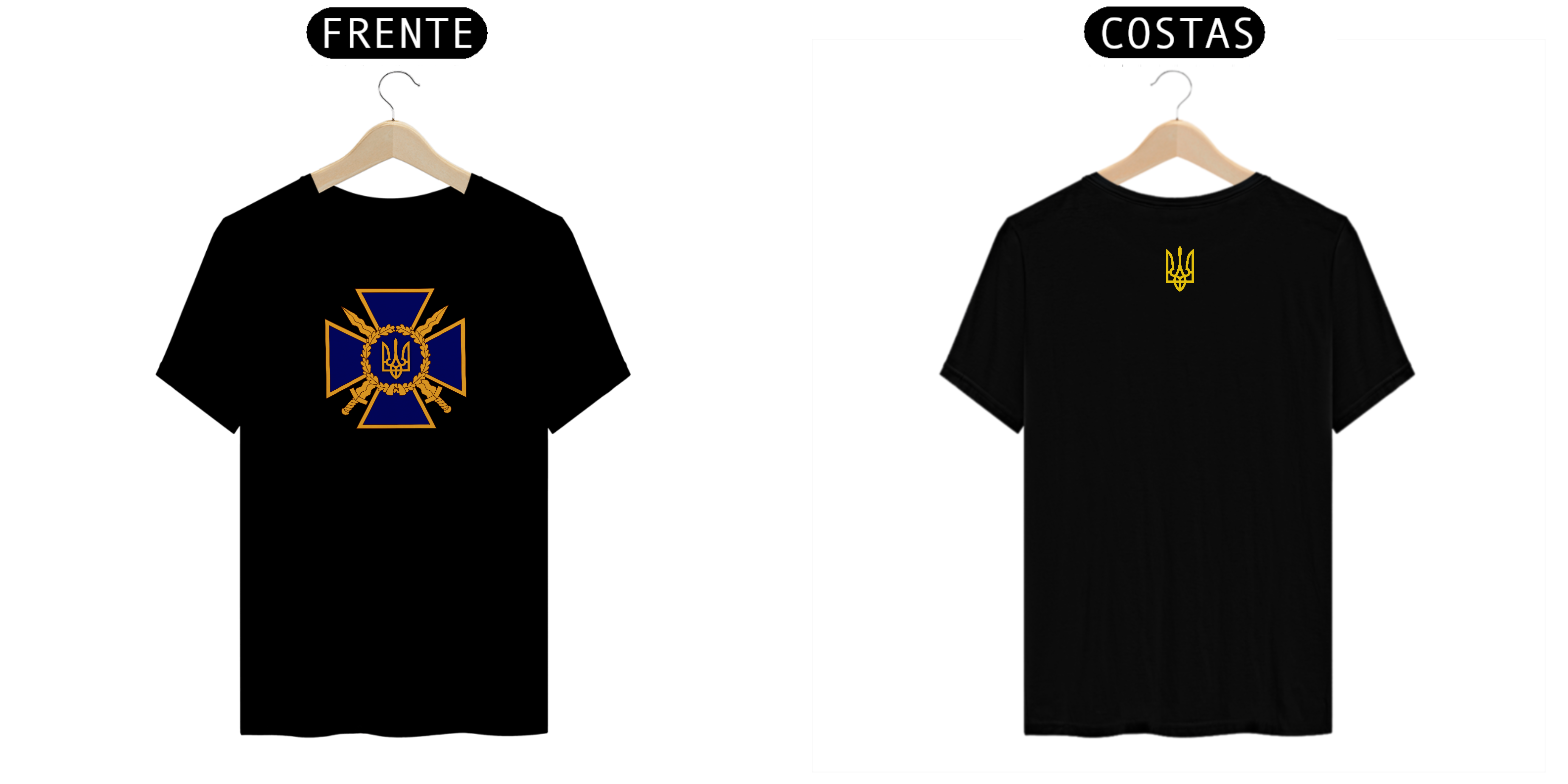 Camisa Brasão de Armas da Ucrânia