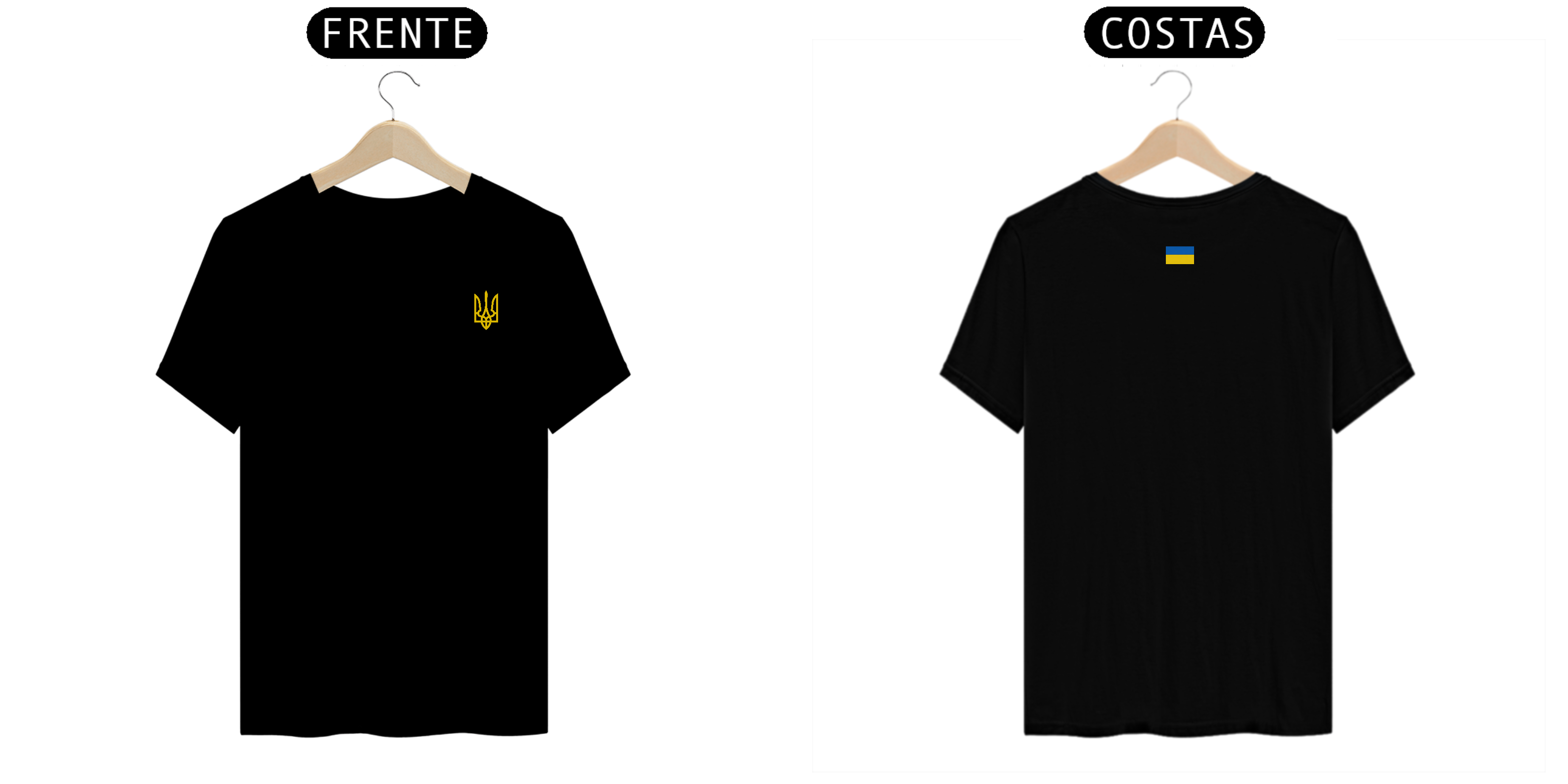 Camisa Tryzub no Peito