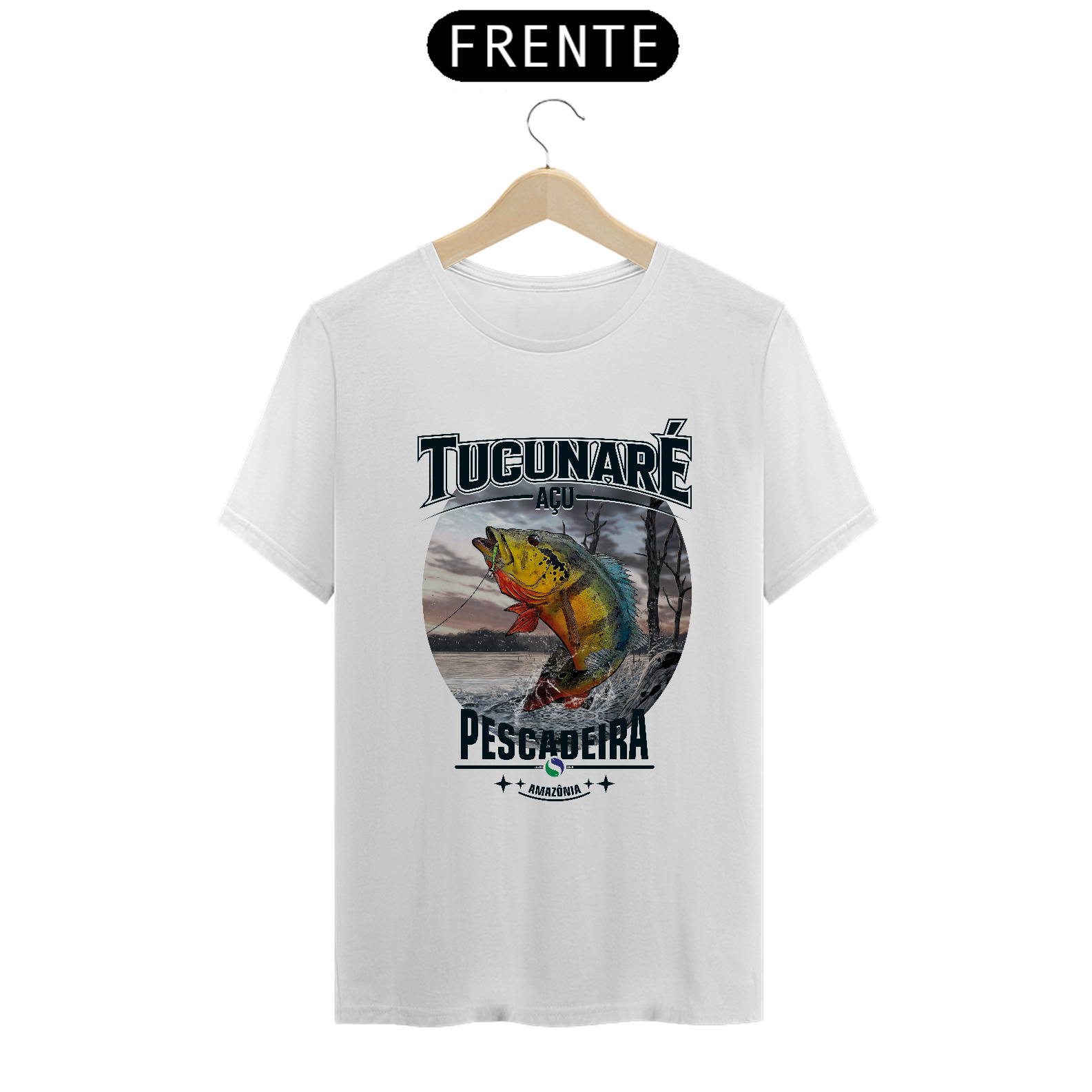 Camiseta Clara - Tucunaré Açu 