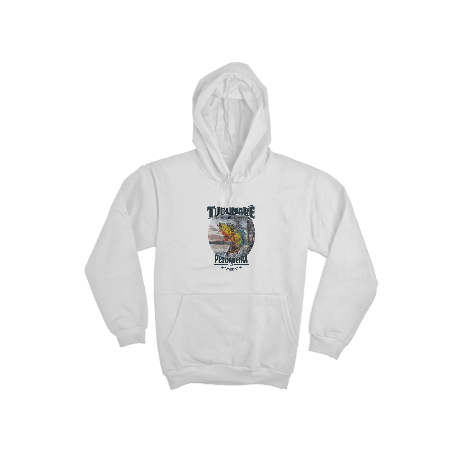 Moletom Canguru Claro - Tucunaré Açu