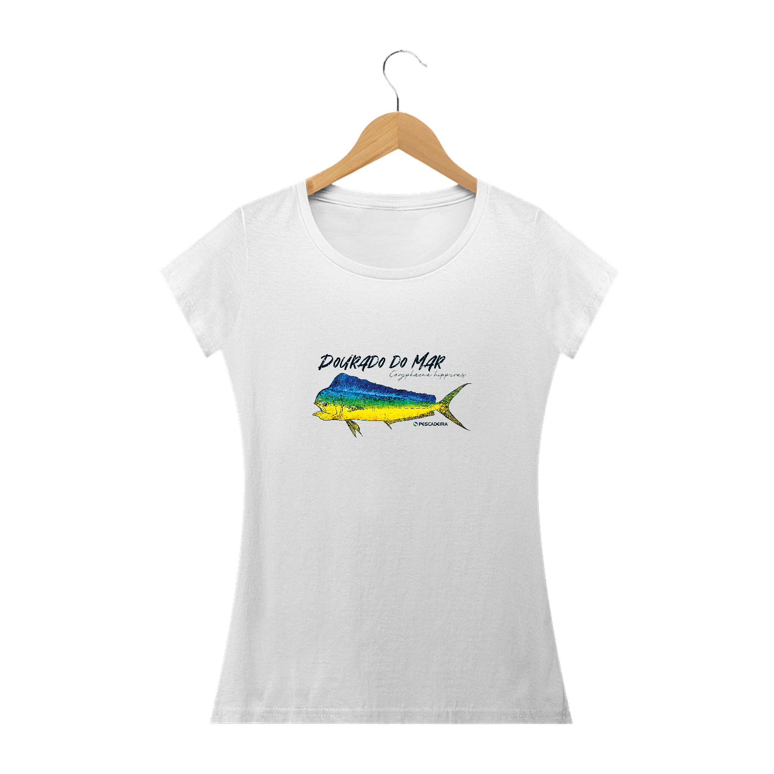 Camiseta Feminina Clara - Dourado do Mar