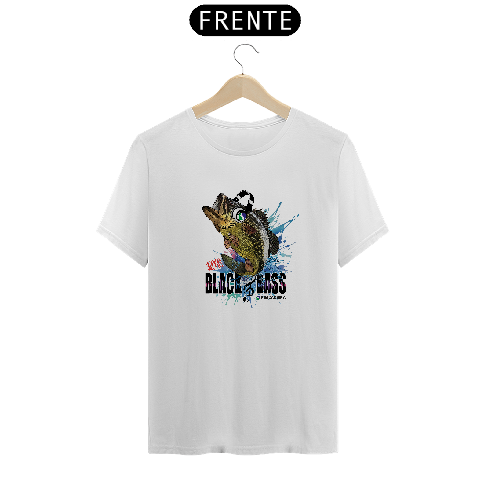 Camiseta Clara  - Black Bass