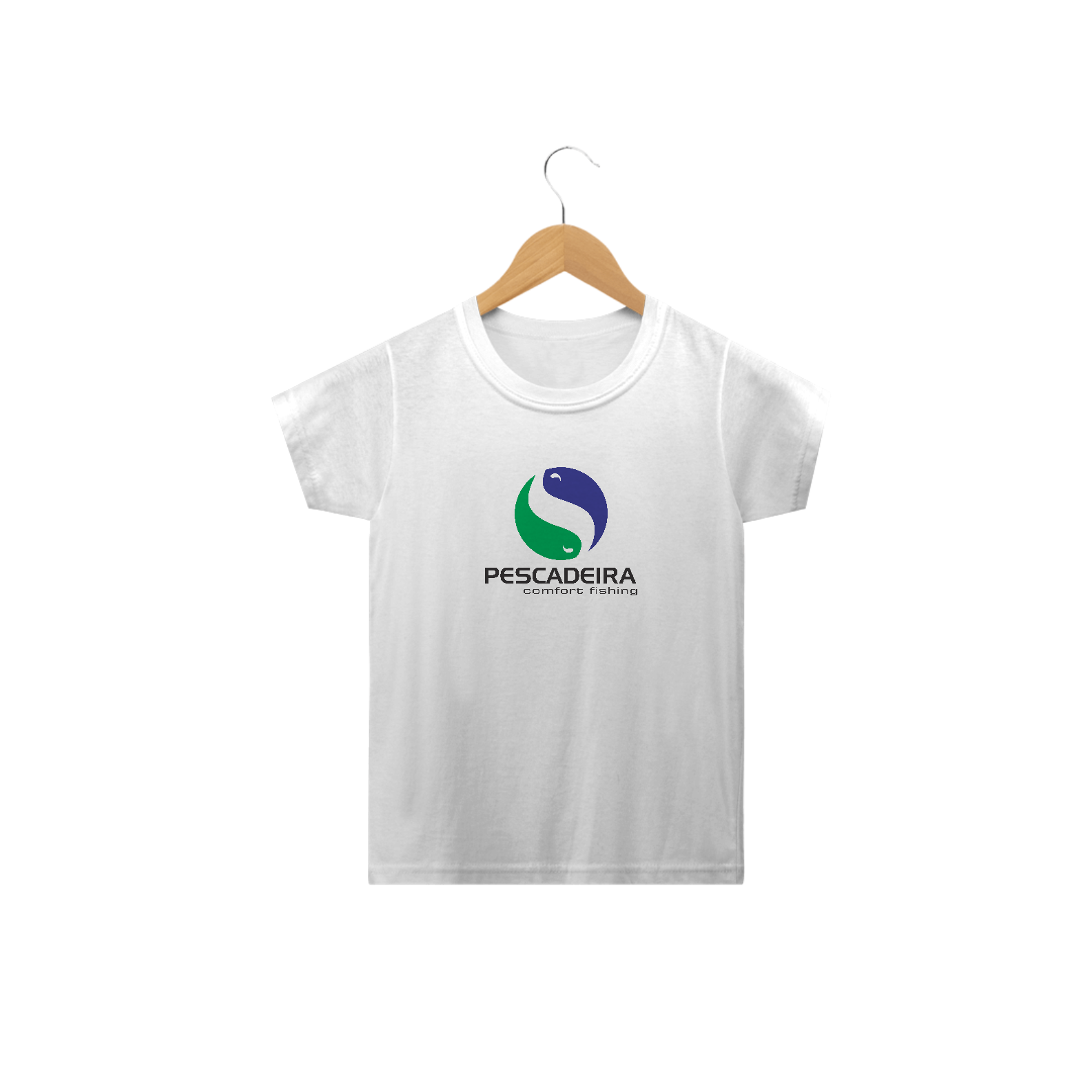 Camiseta Clara Infantil Classic 2 a 14 anos - Pescadeira