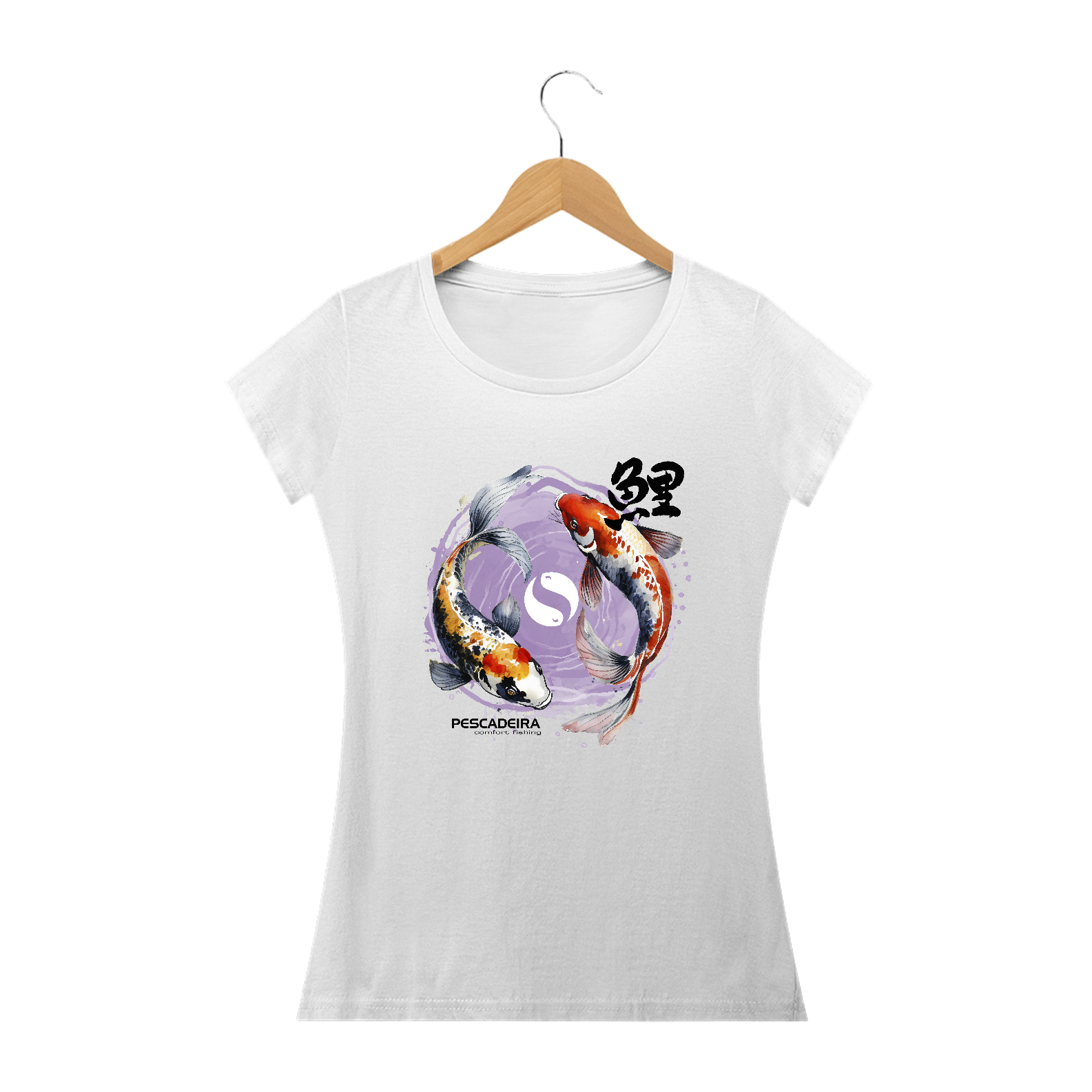 Camiseta Clara Feminina - Koi 