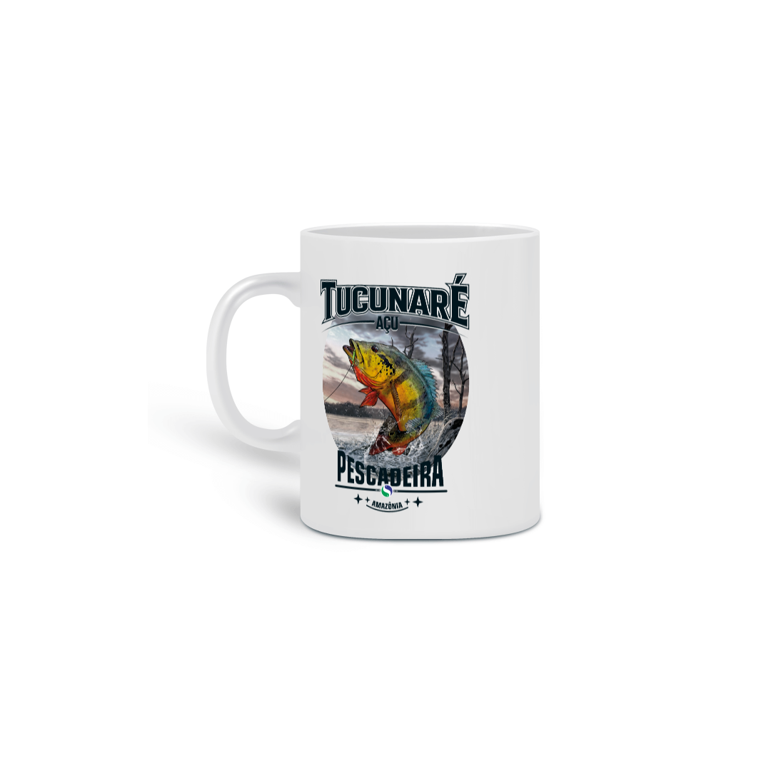 Caneca Porcelana - Tucunaré Açu