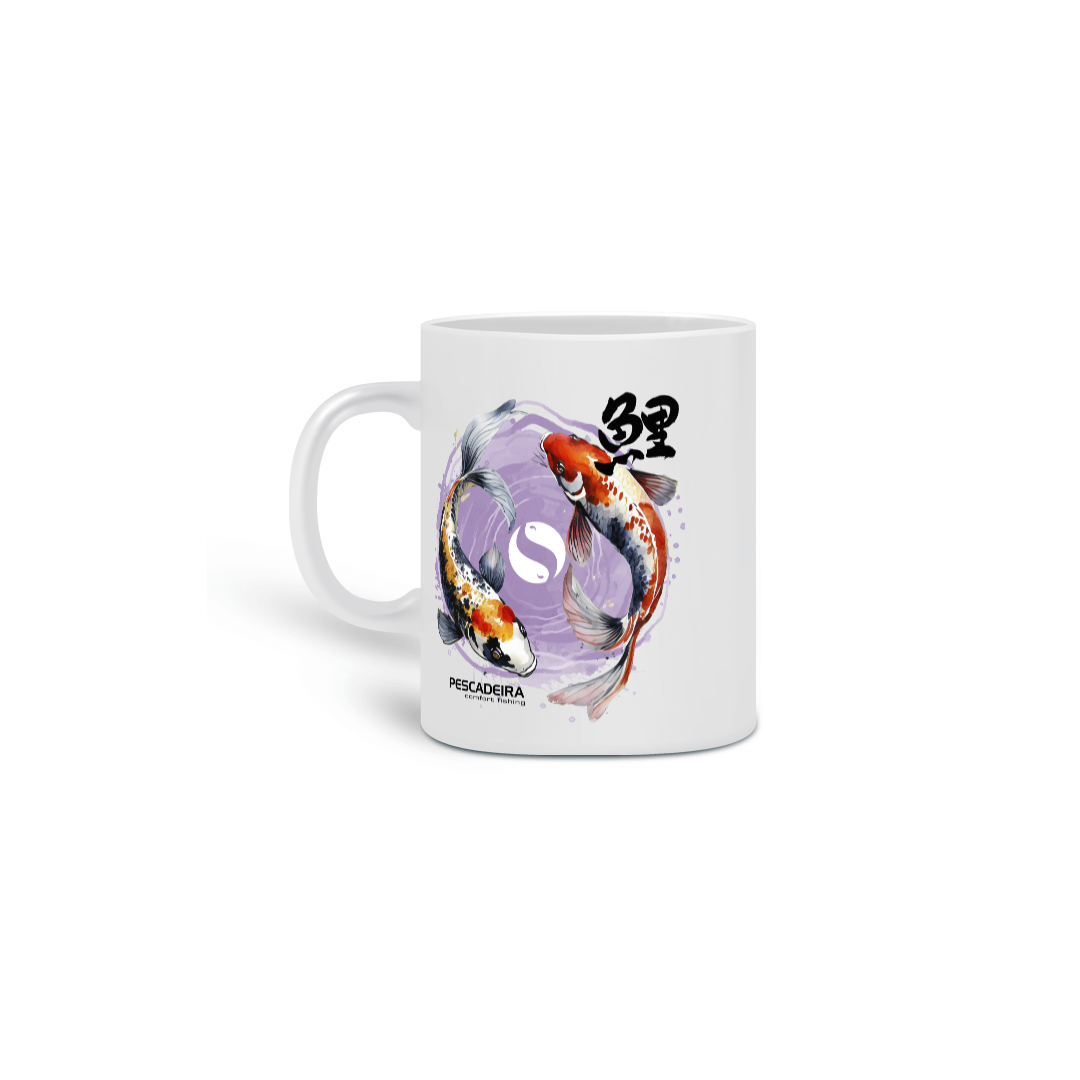 Caneca Porcelana - Koi