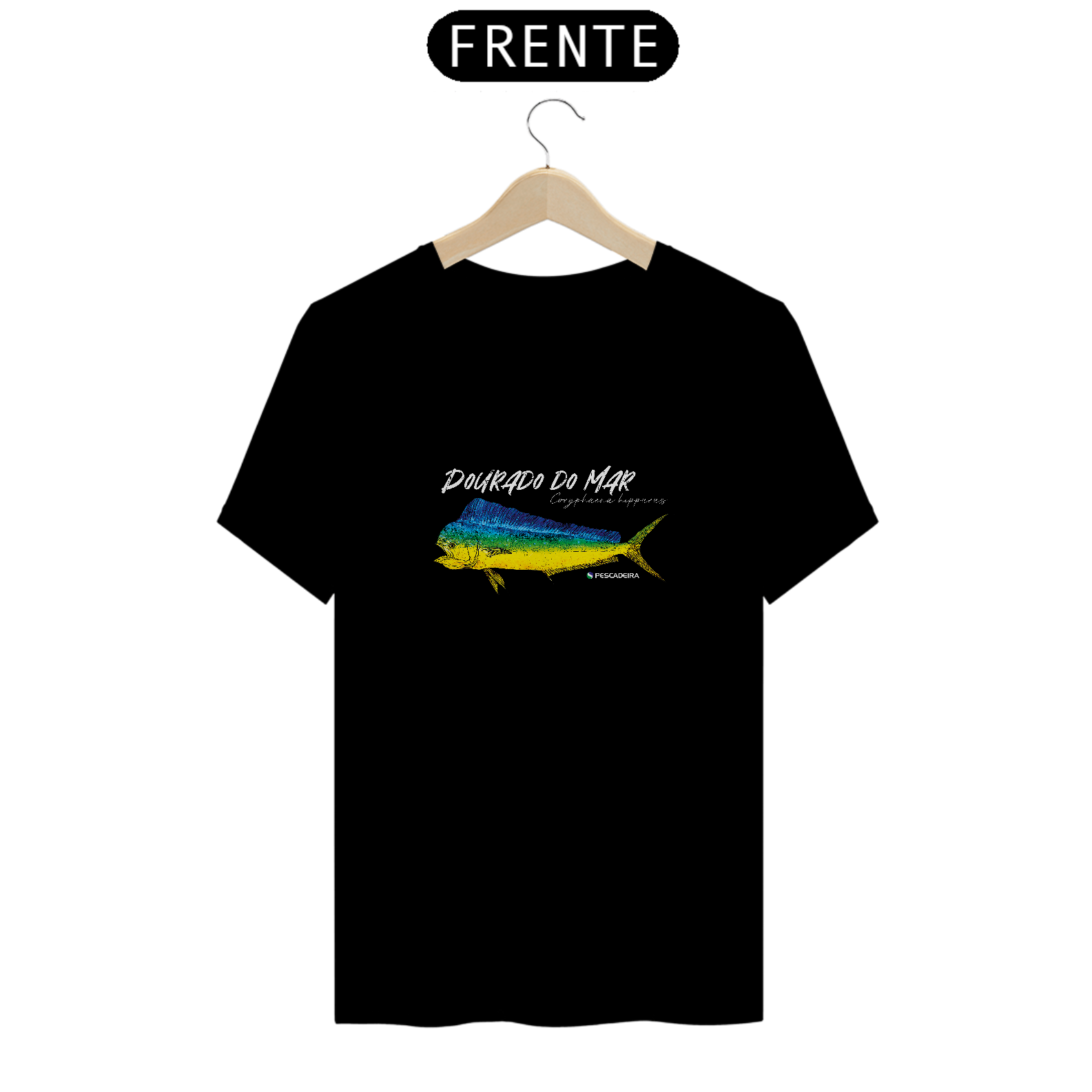 Camiseta Escura - Dourado do Mar