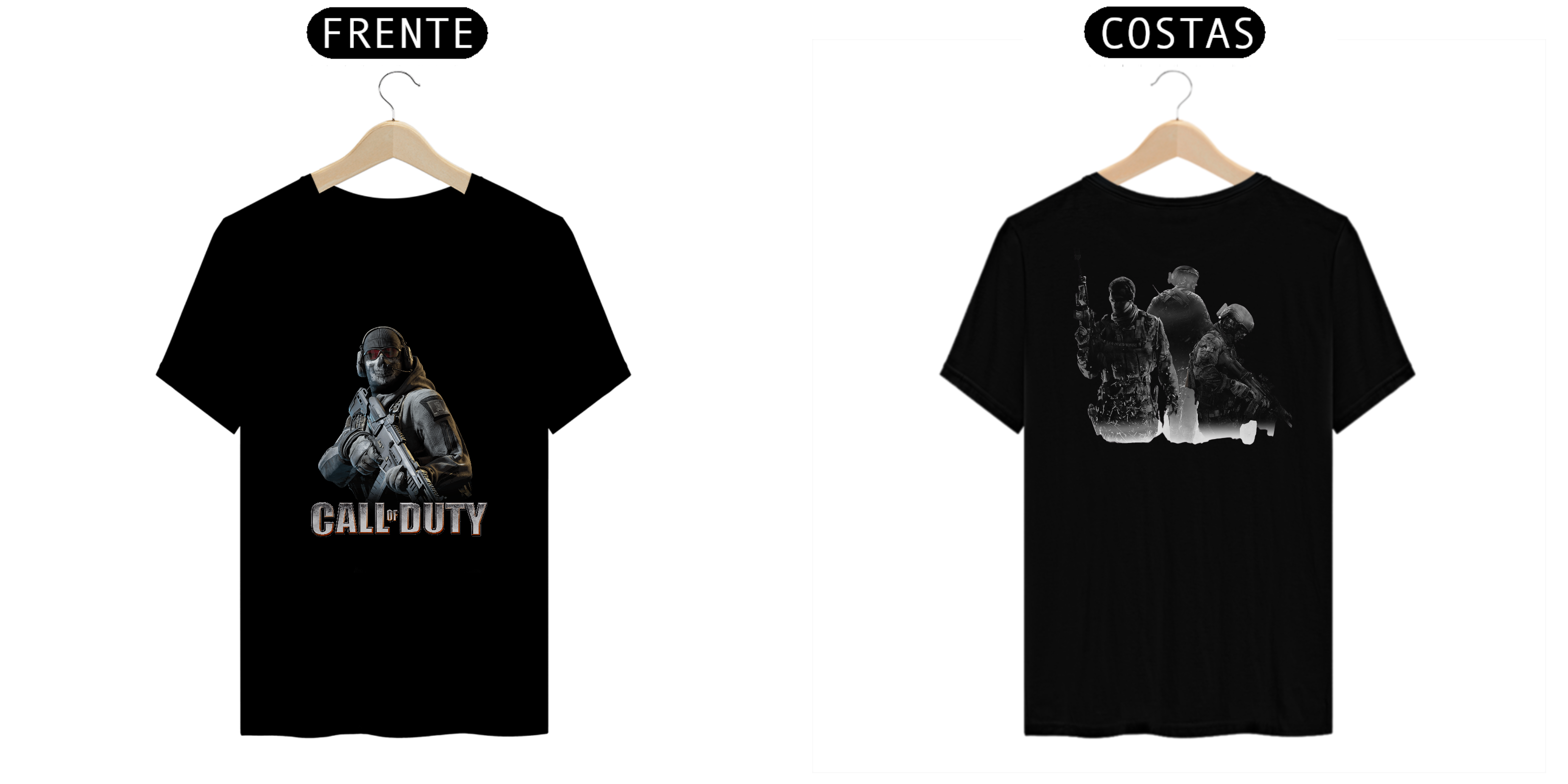 Nome do produto: Camiseta T-SHIRT QUALITY Call Of Duty