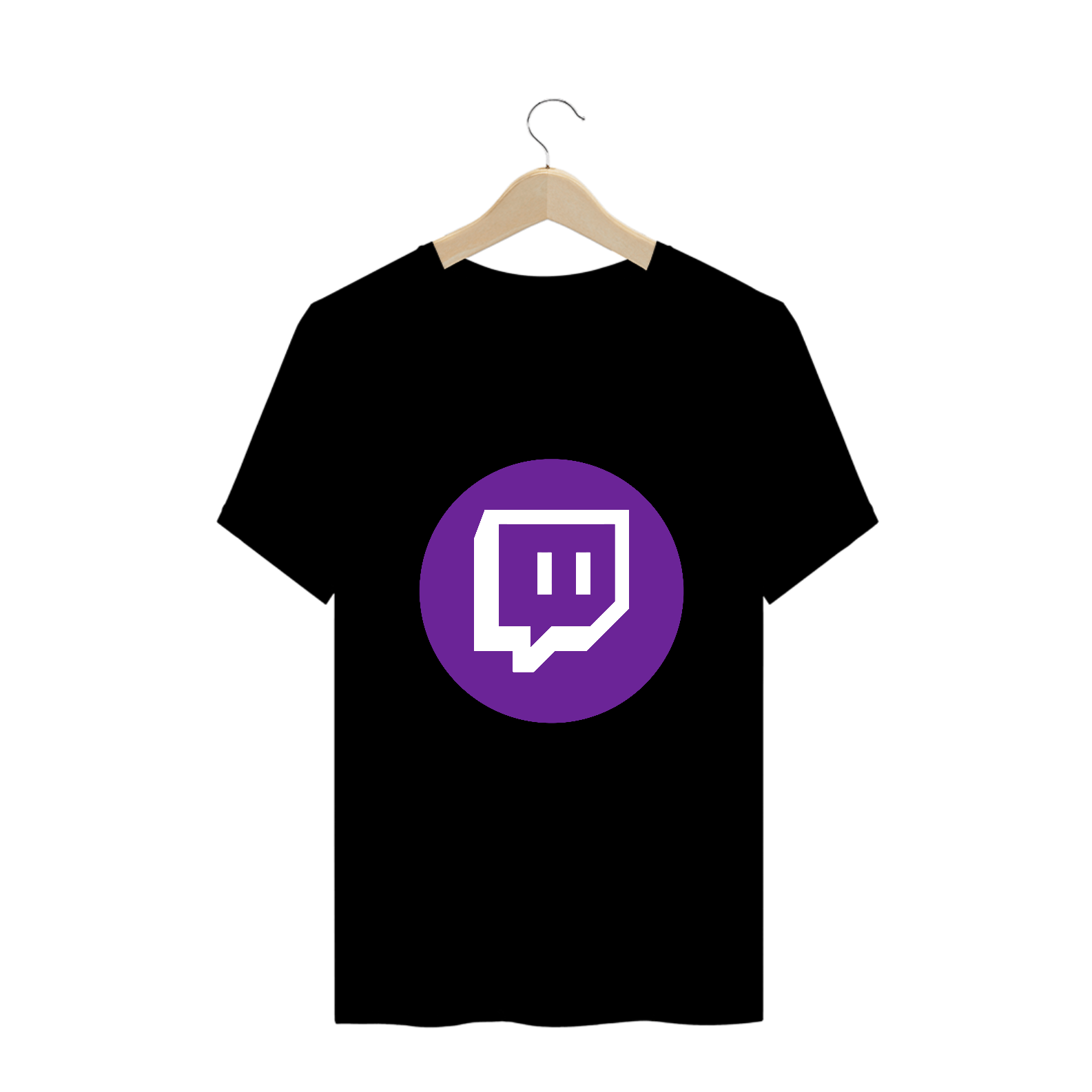 Nome do produto  Camisa da Twitch Logo