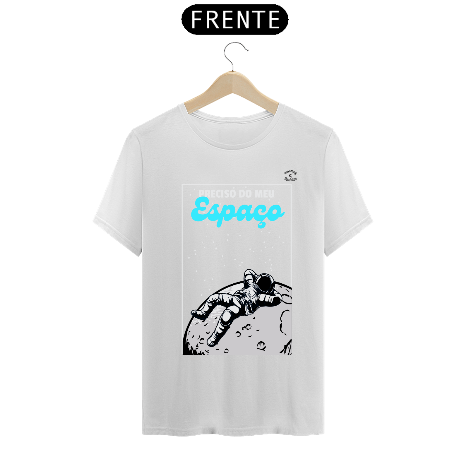 T-shirt: preciso do meu espaço