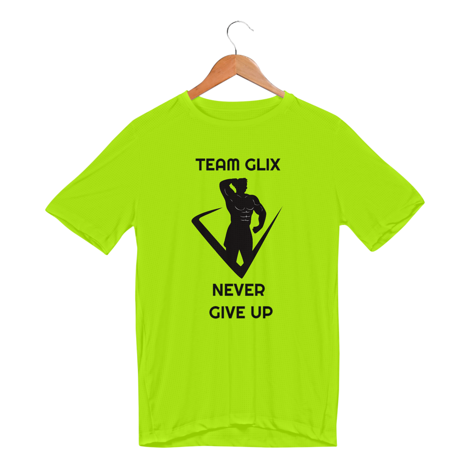 CAMISETA ACADEMIA - NEVER GIVE UP