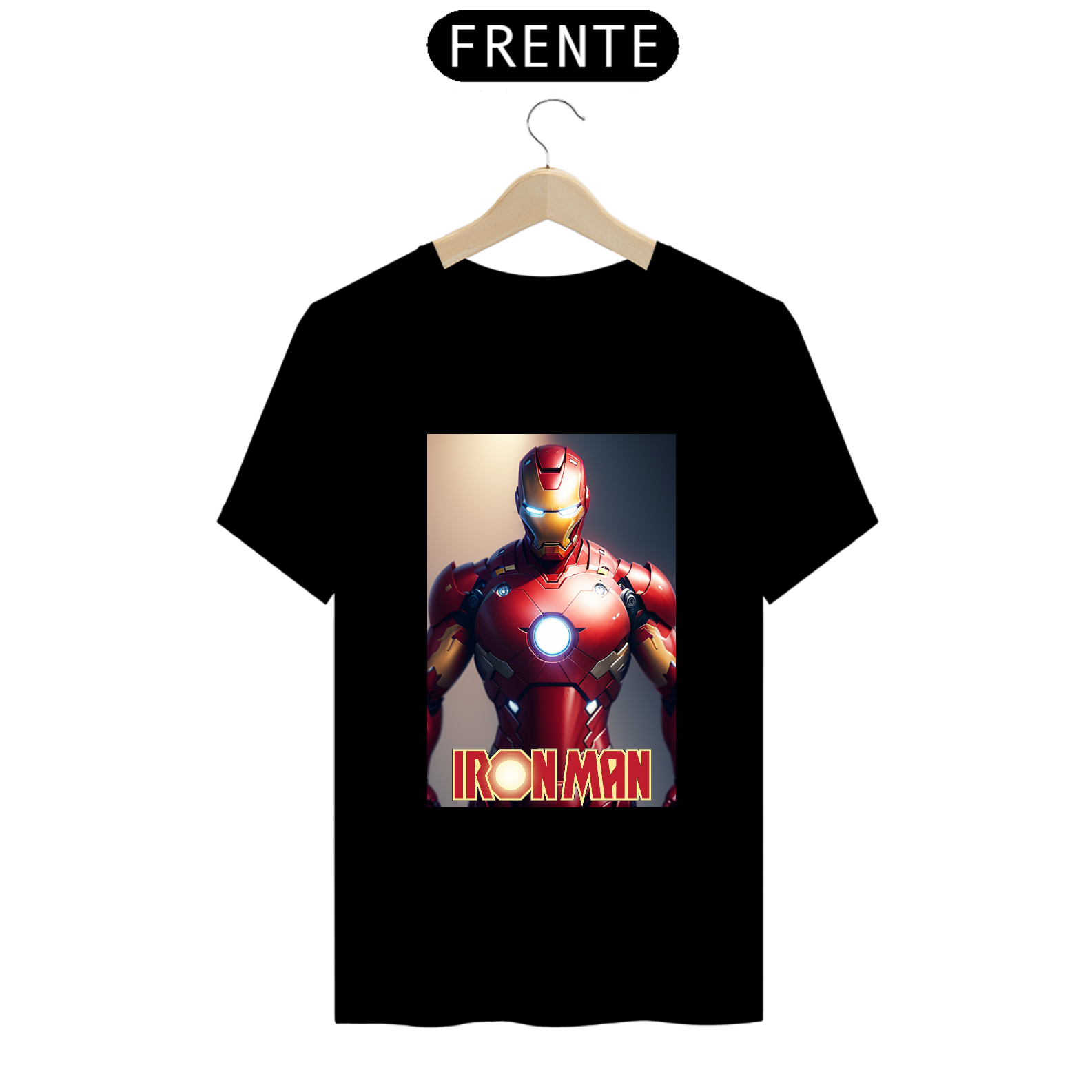 Camisa: Homem de Ferro.
