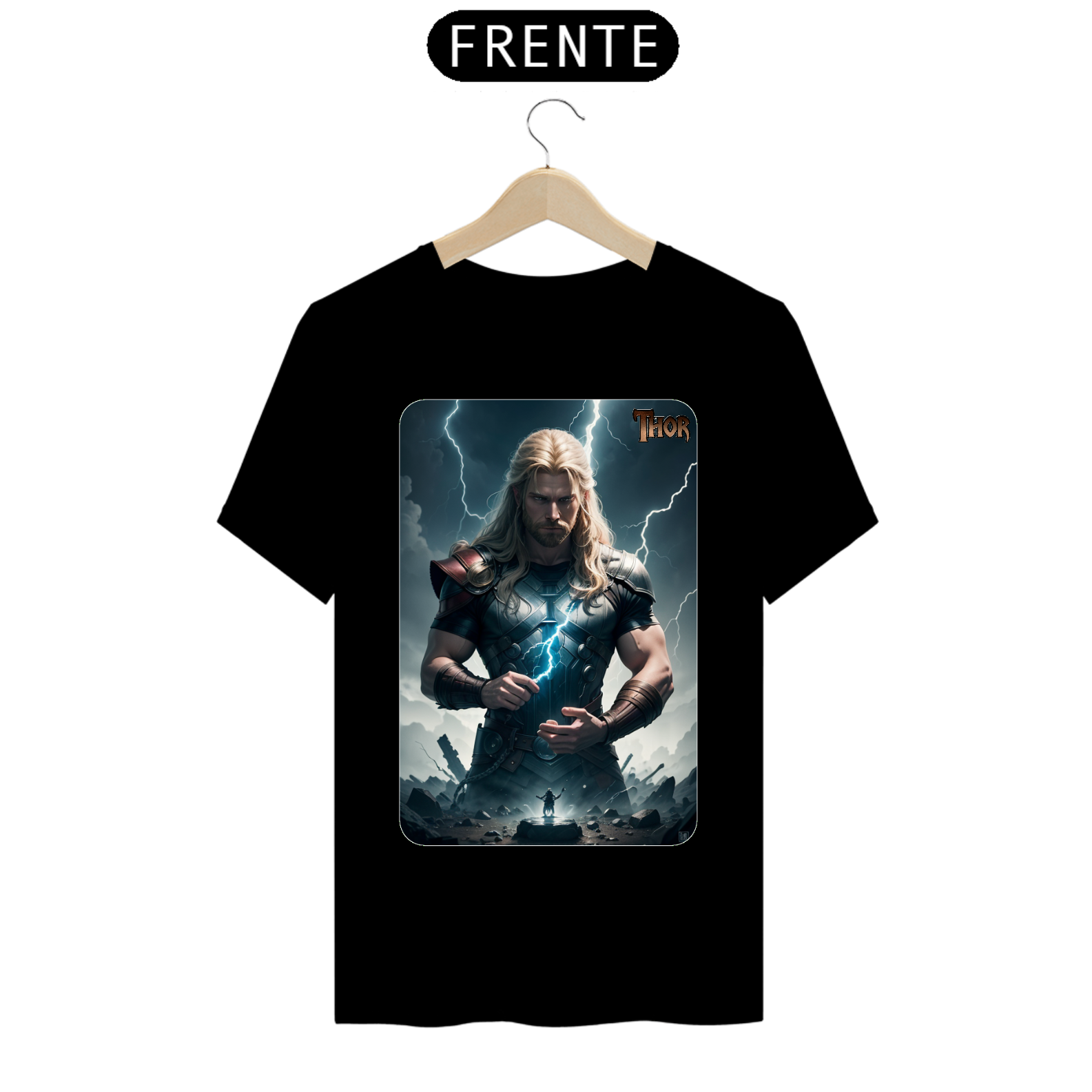 Camisa: Thor, Deus do Trovão 