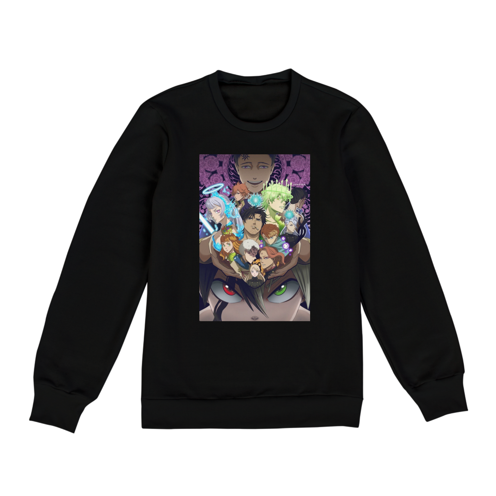 Blusa de frio black clover