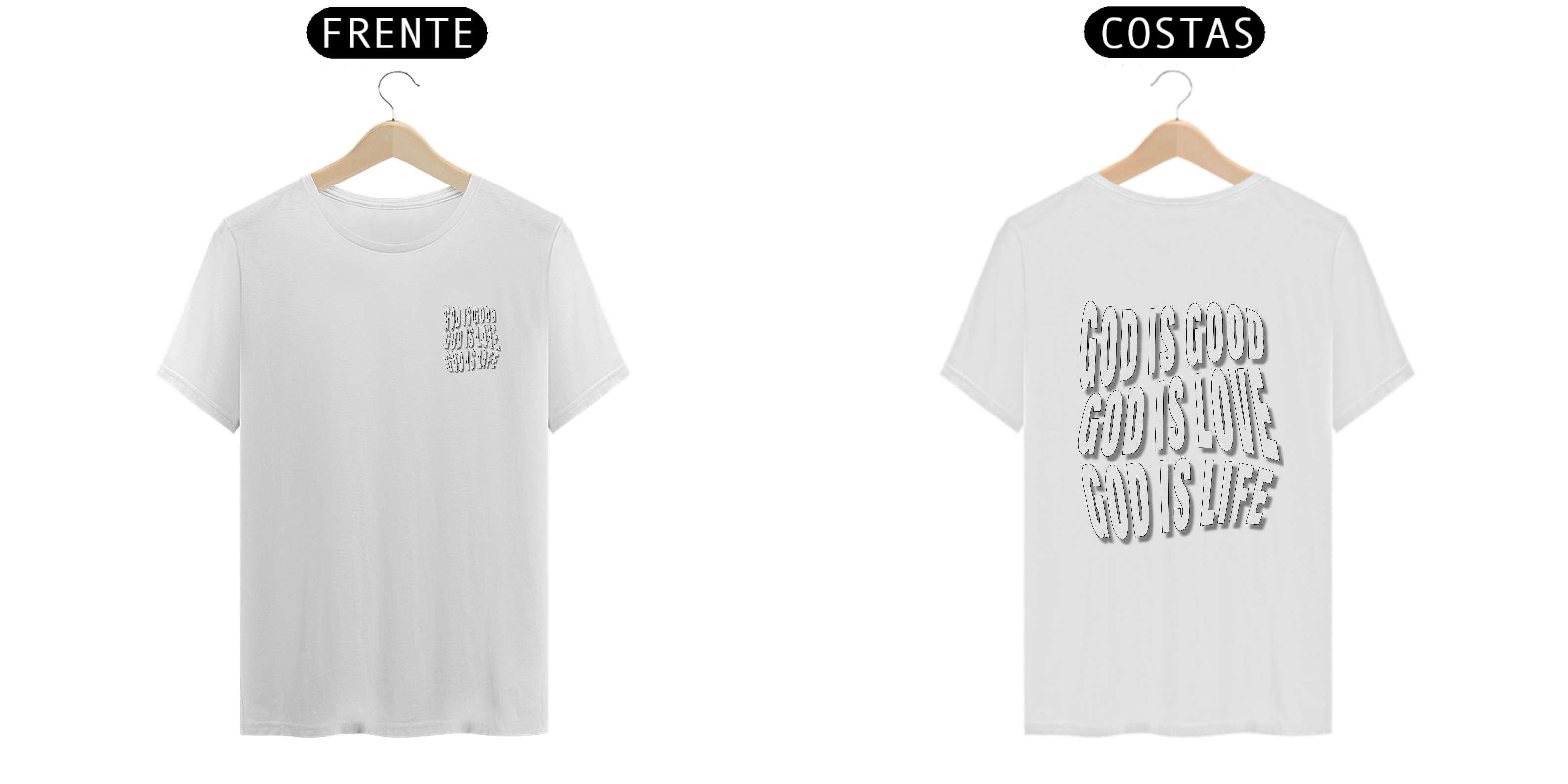 GOD IS GOOD 2 frente e costas