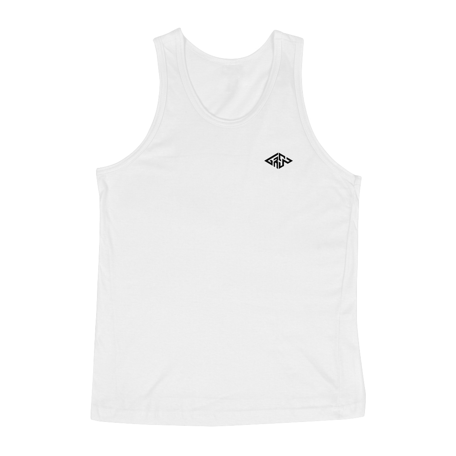 Regata Masculina Logo Graw - Branco