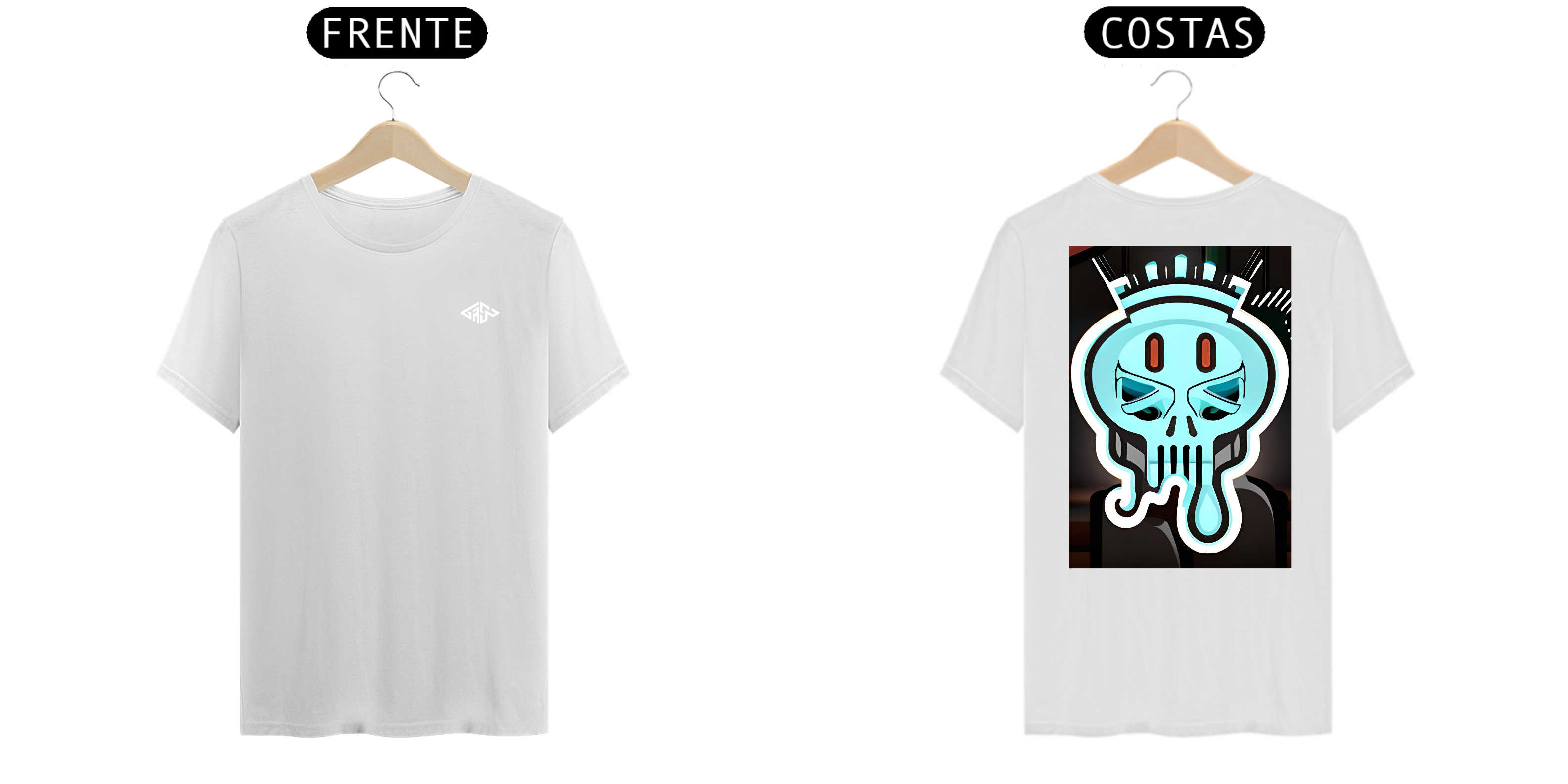 T-Shirt Prime Alien Graw - Branco