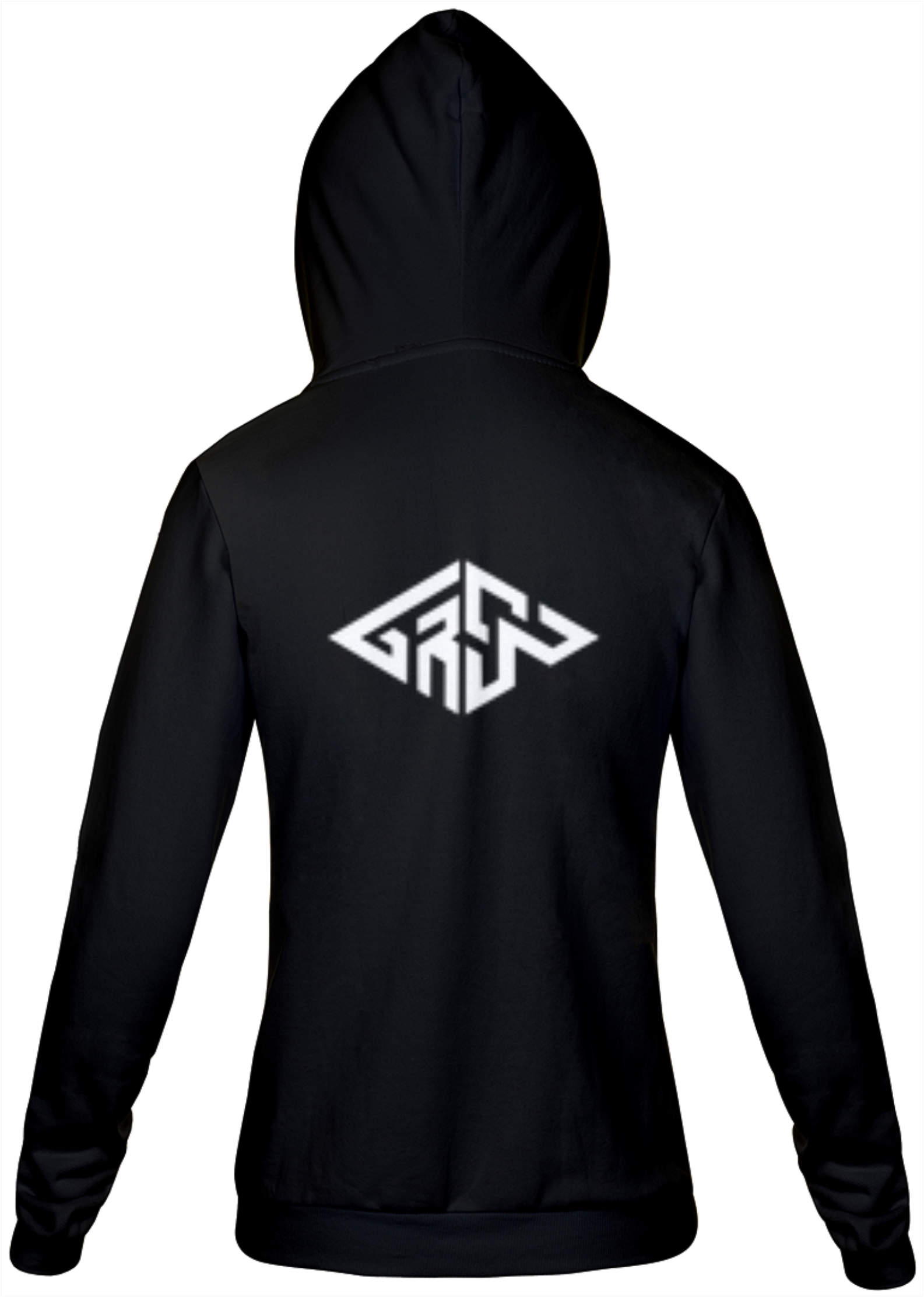 Moletom Com Ziper Unissex Graw - Preto