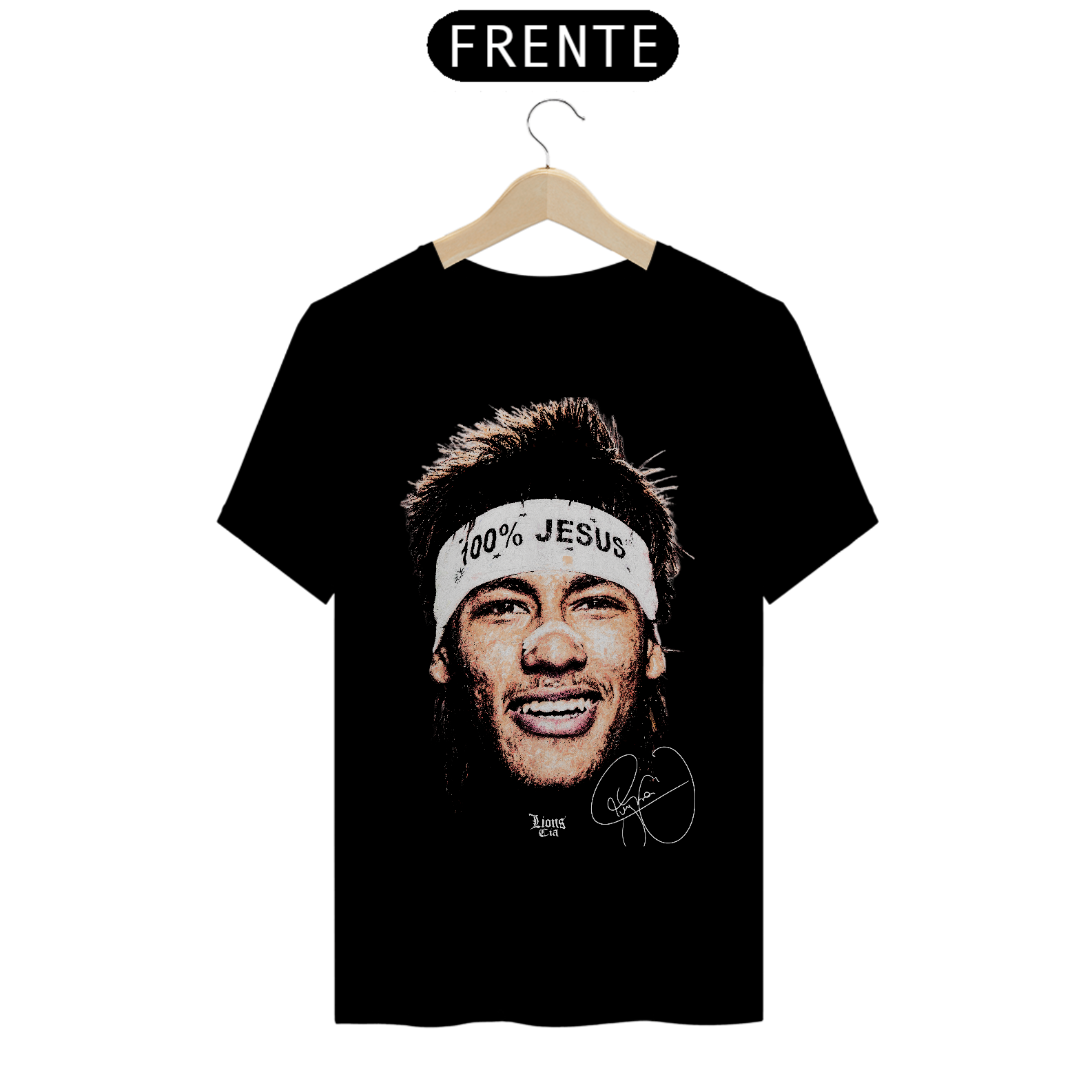 Nome do produto: NEY 100 JESUS - BLACK