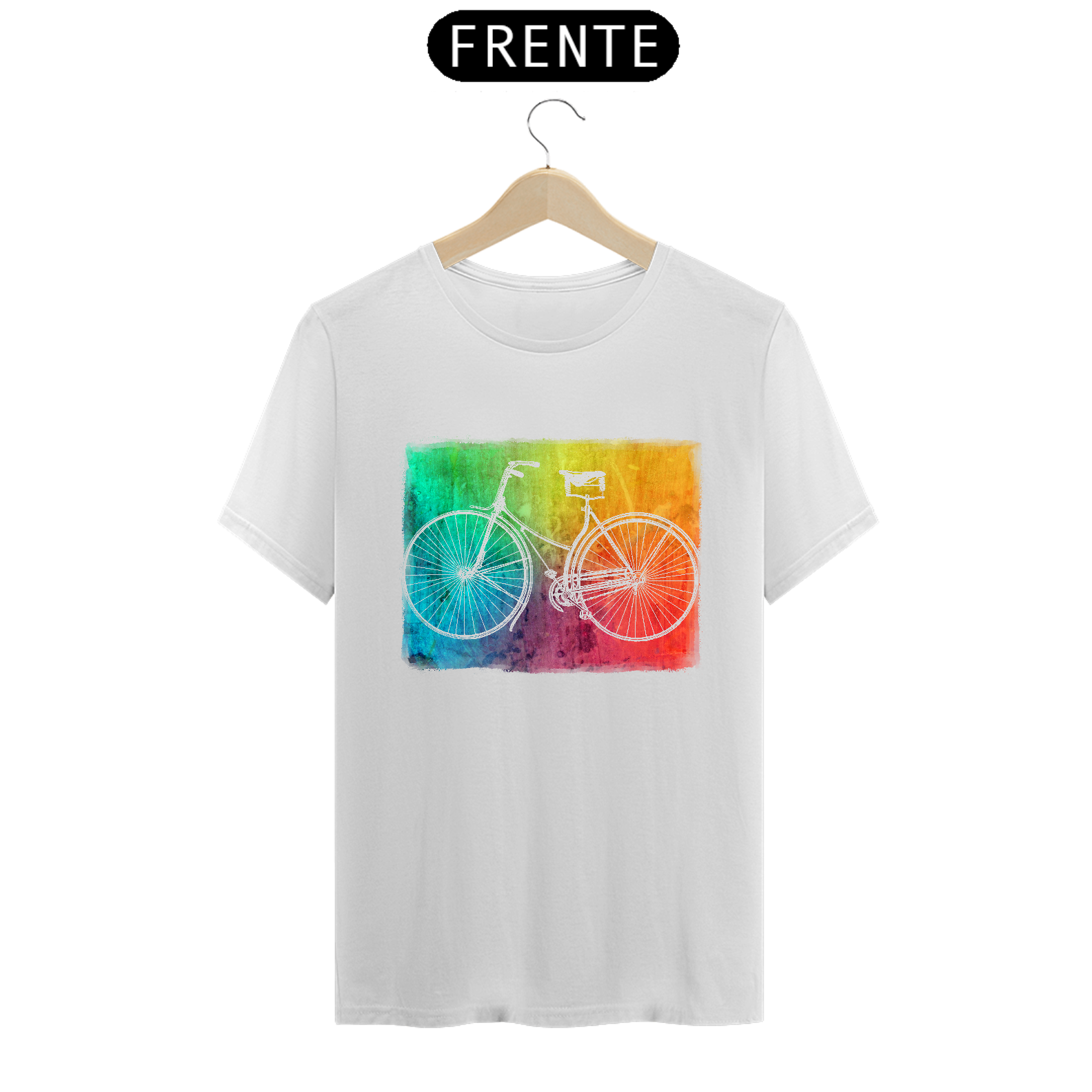 Camiseta Premium Bike Pop Art