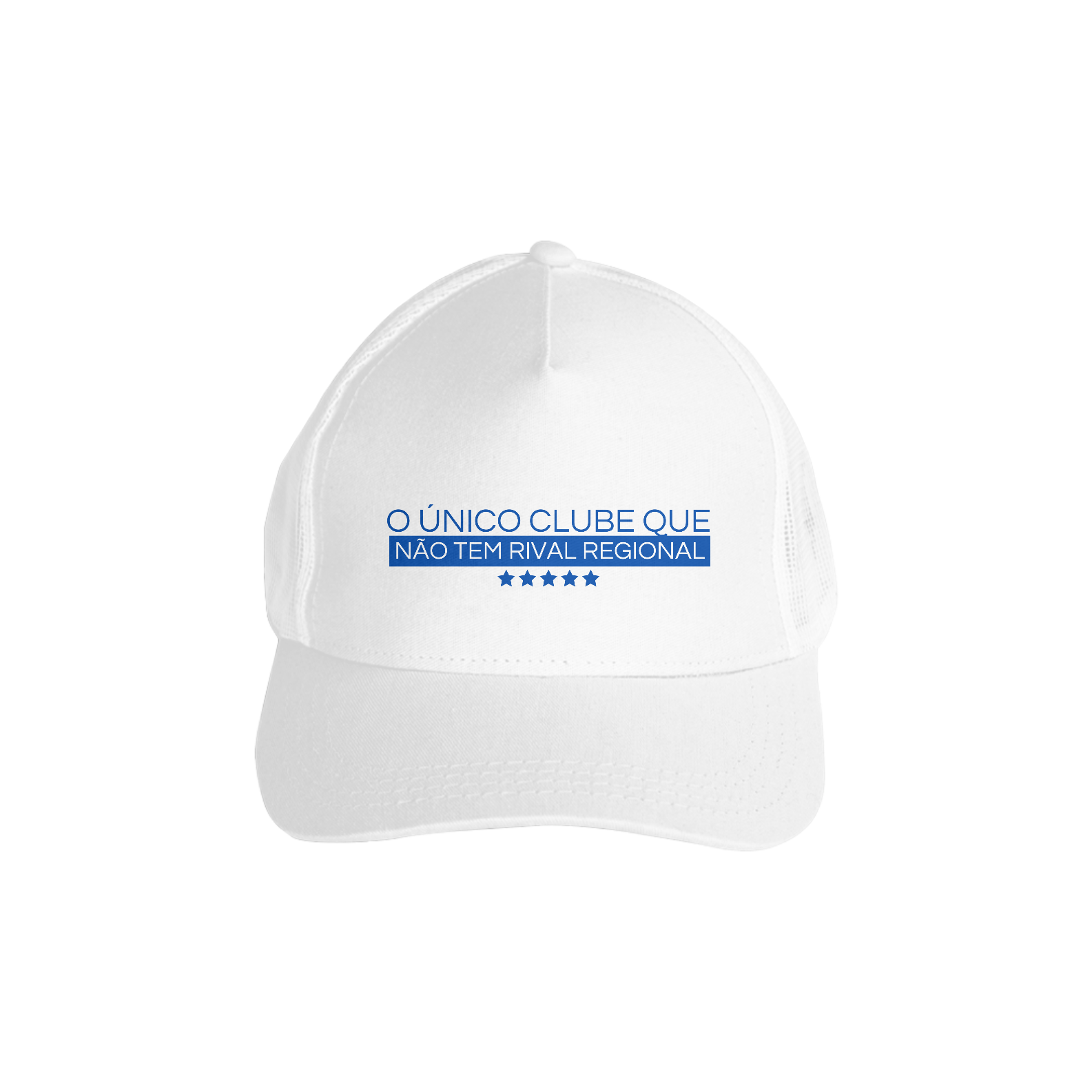 BONÉ TRUCKER NÃO TEM RIVAL - BRANCO