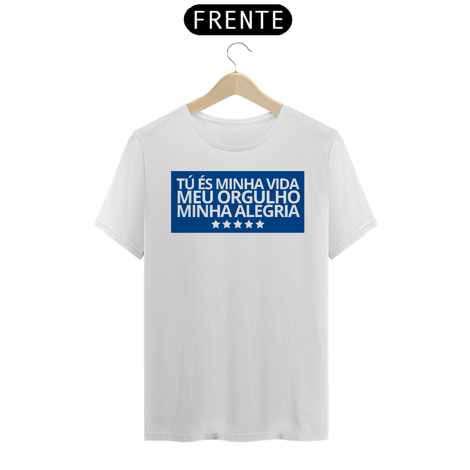 CAMISETA TU ÉS MINHA VIDA - BRANCO